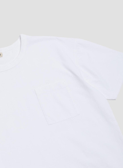 Nigel Cabourn Classic Pocket Tee in White outlook