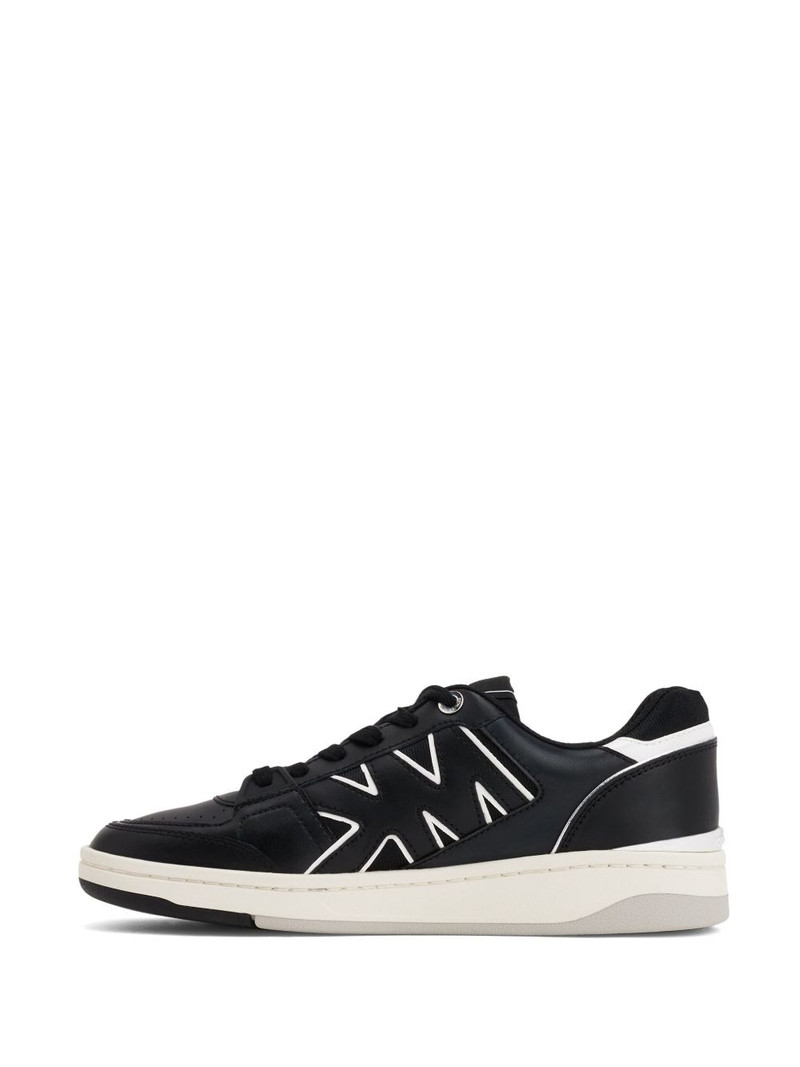 Rebel lace-up leather sneakers 4