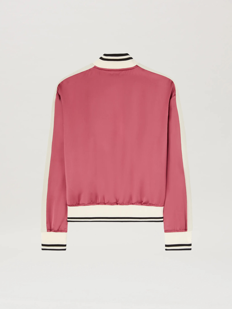 Palm Angels Logo Bomber jacket fluid outlook