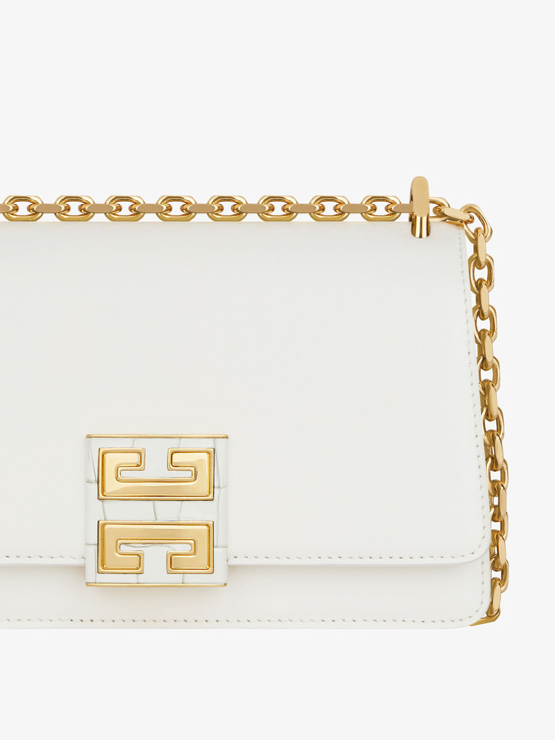 SMALL 4G BAG IN LEATHER WITH CHAIN 7