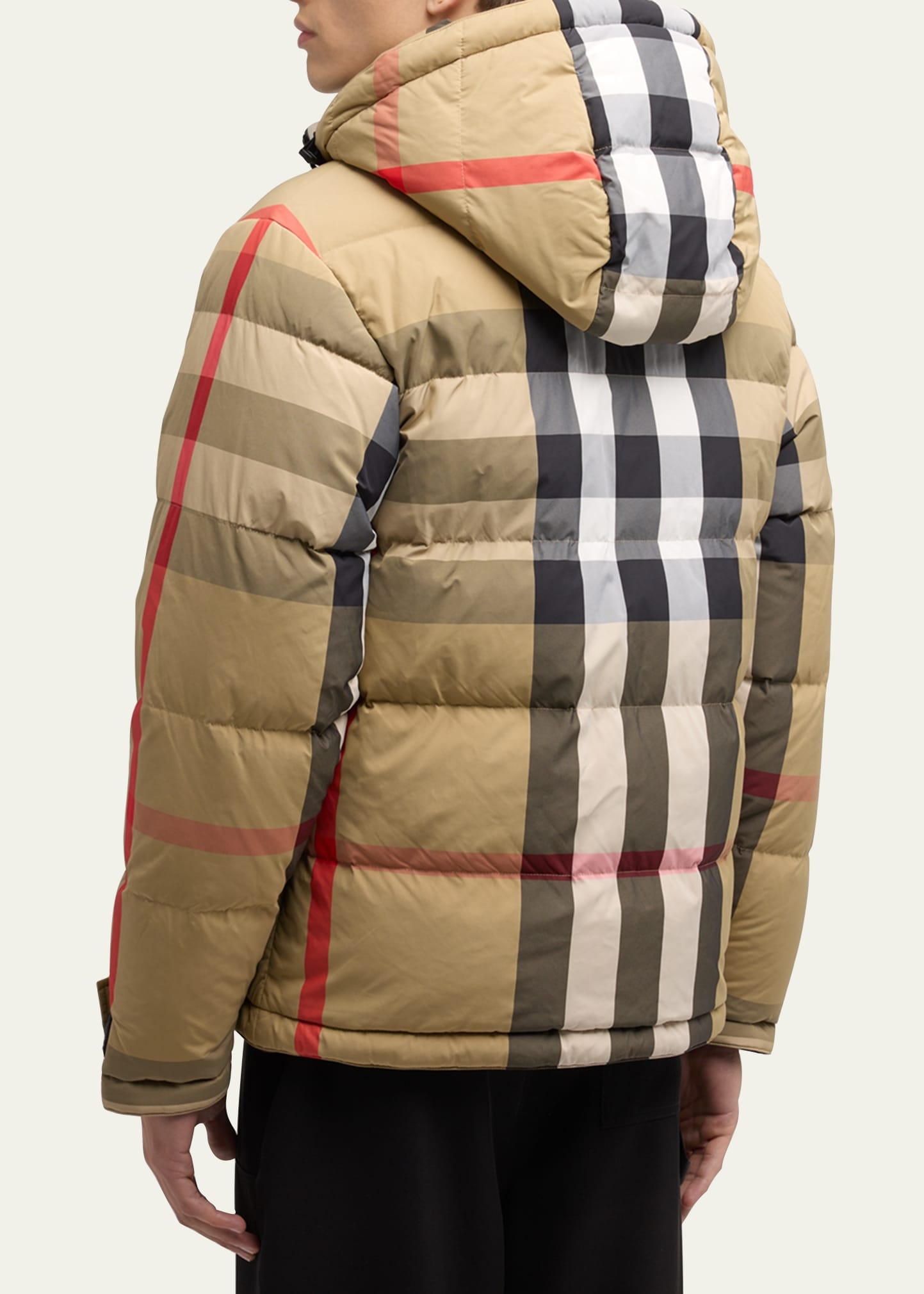 Men's Rutland Check Puffer Jacket - 3