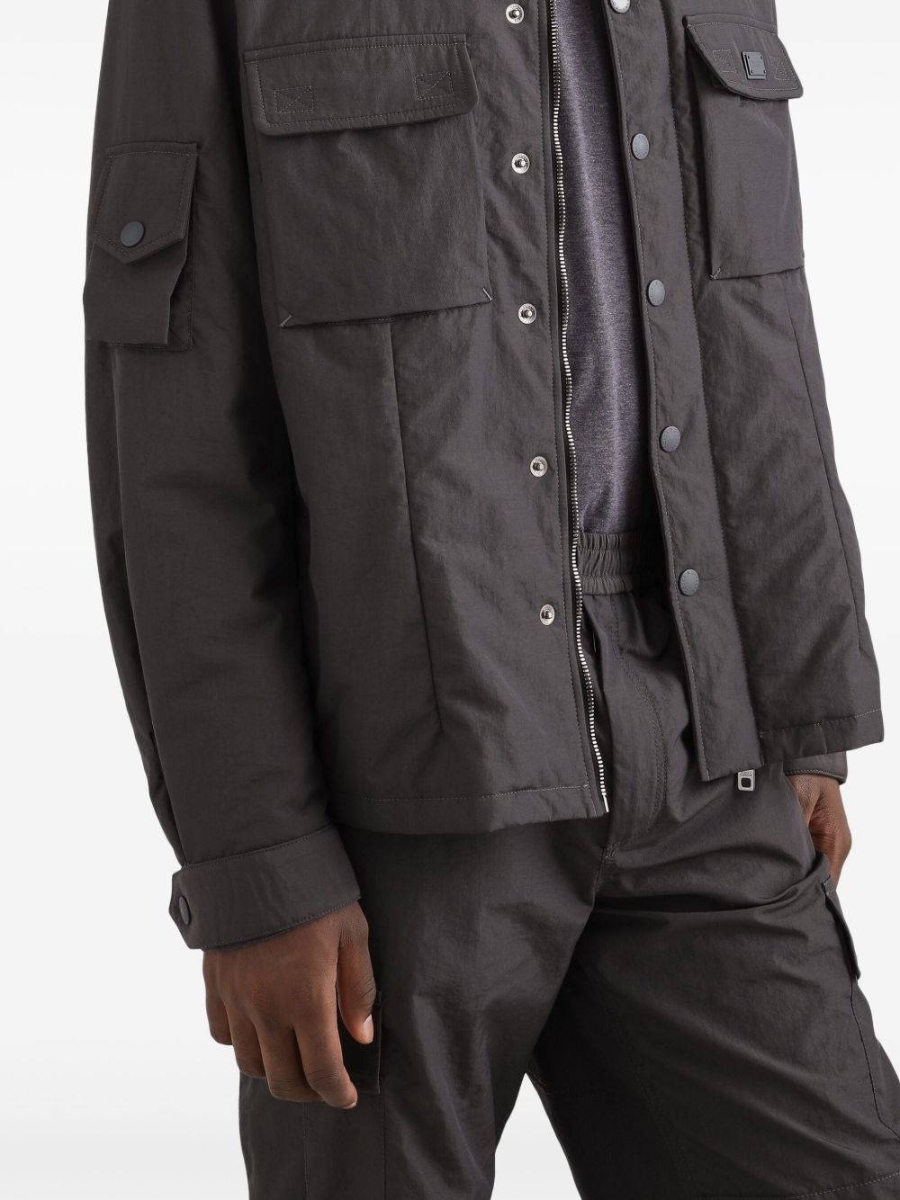 padded shirt jacket - 5