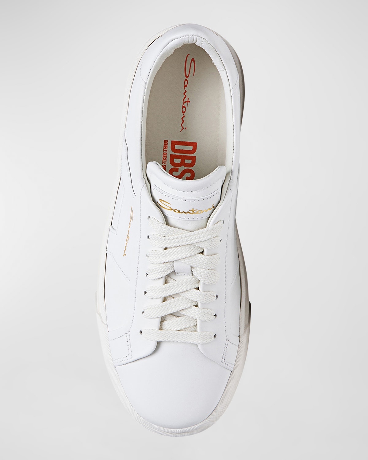 DBS6 Leather Low-Top Sneakers - 4