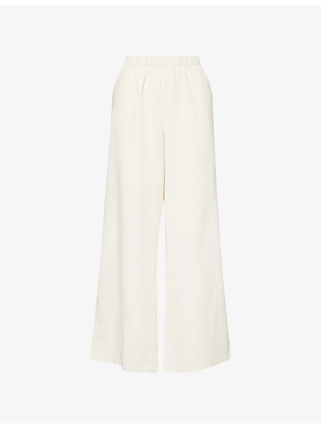 Jude Wide-Leg Silk-Blend Trousers - 1