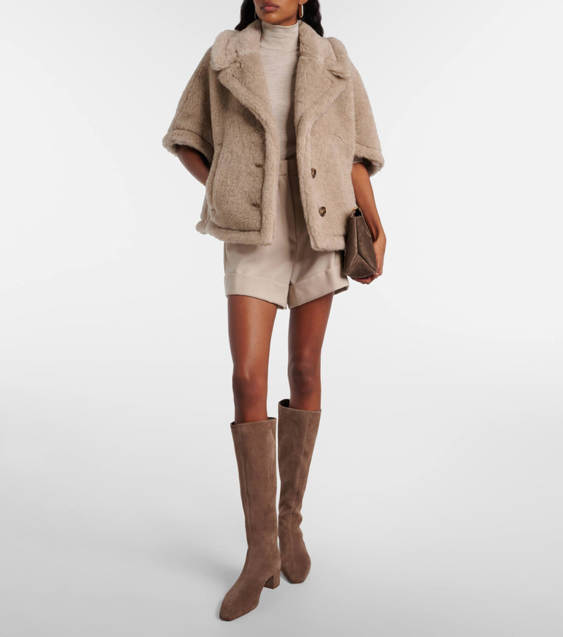 Saint Honoré 35 suede knee-high boots 4