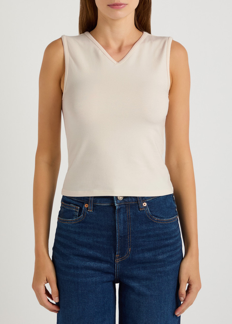 Reformation Reformation Wren Stretch-cotton top outlook
