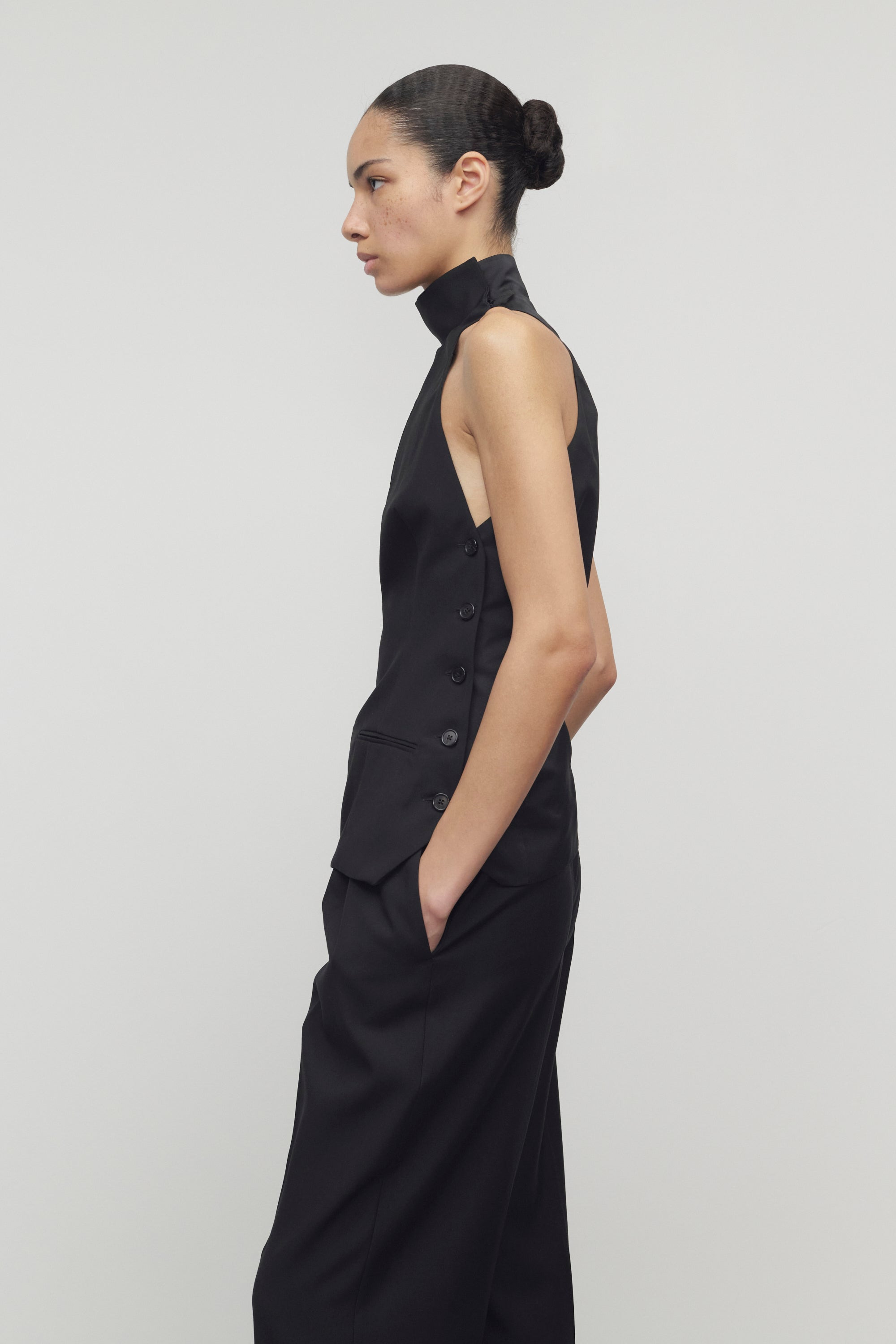Corine Top in Virgin Wool - 4