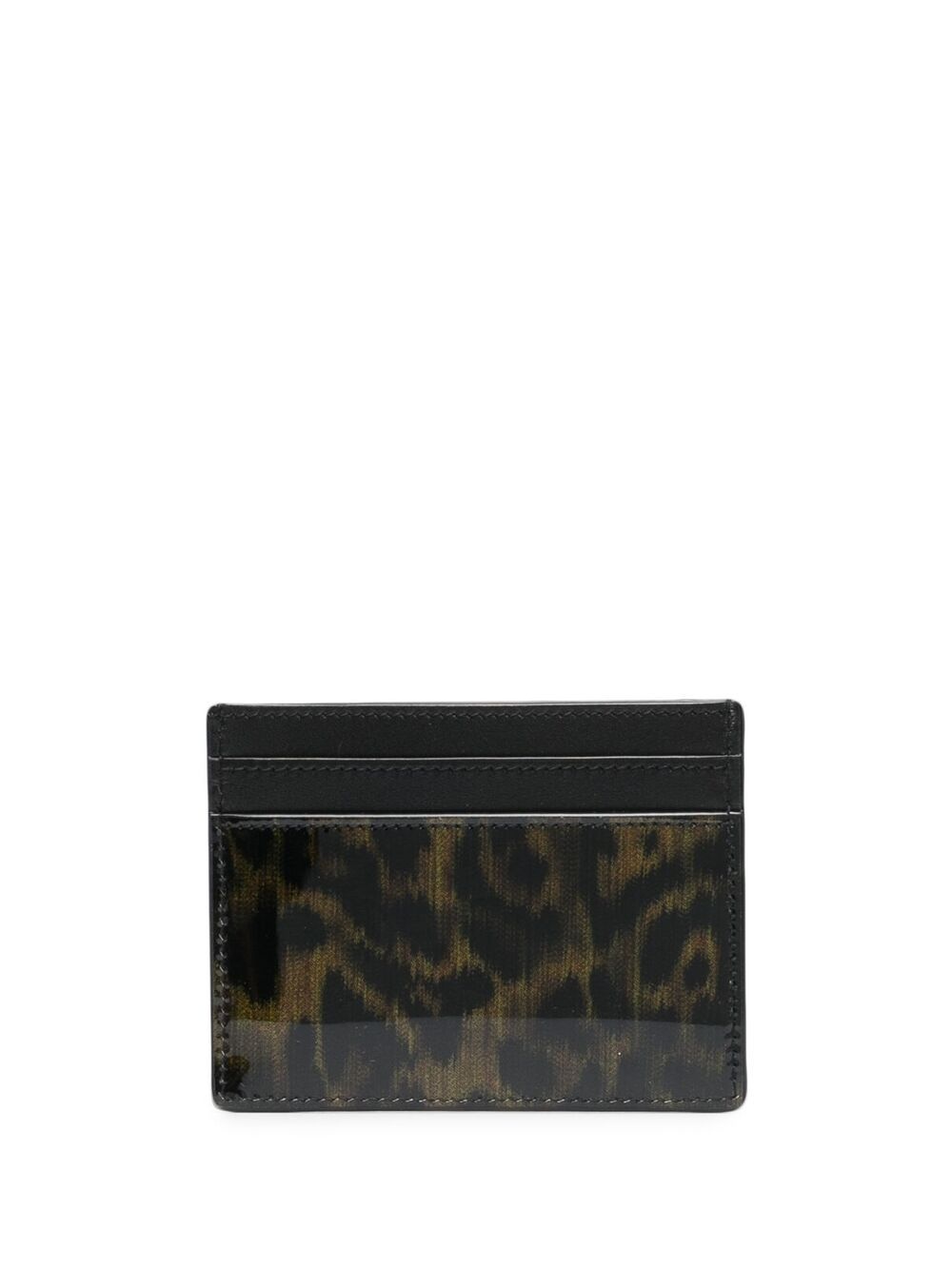 leopard print cardholder - 2