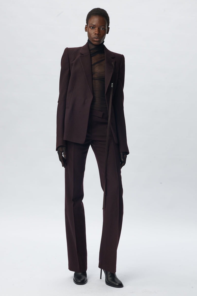 Ann Demeulemeester Venla Asymmetric Tailored Jacket | REVERSIBLE