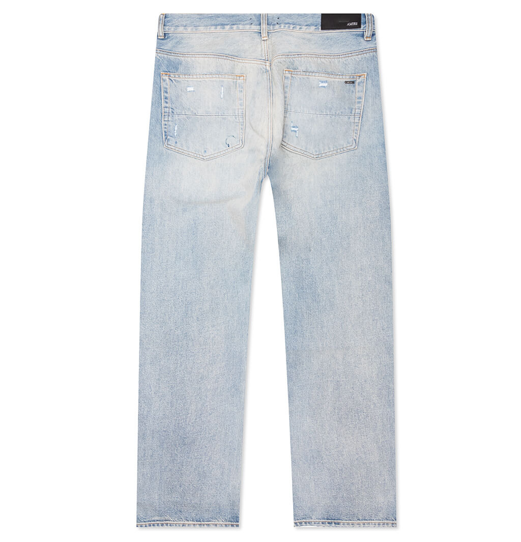 SUEDE STRAIGHT MX1 JEAN - ANTIQUE INDIGO - 2