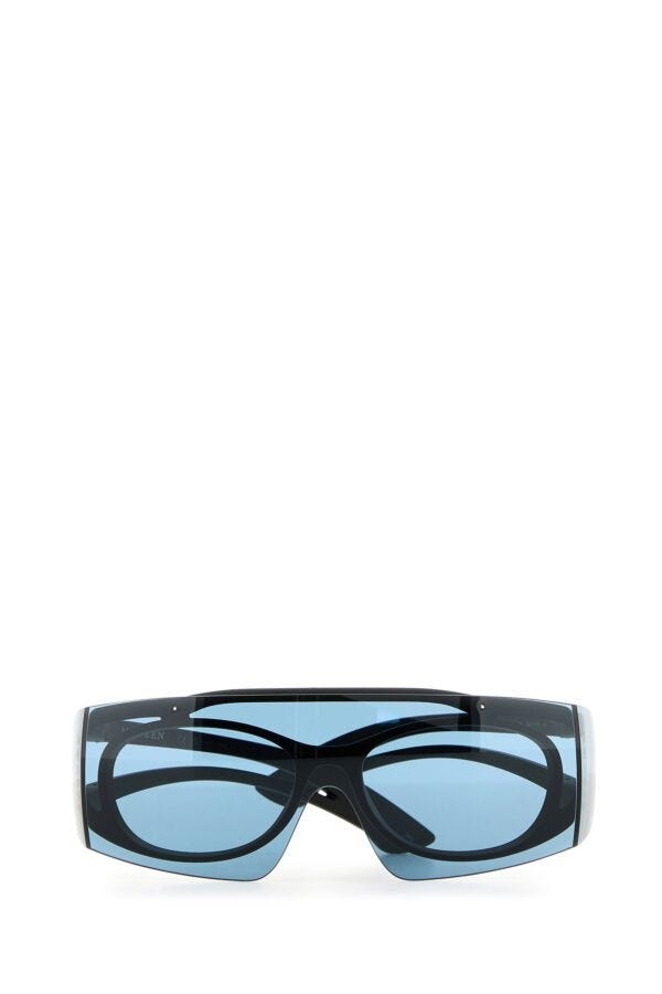 Alexander McQueen Black acetate sunglasses | gebnegozionline