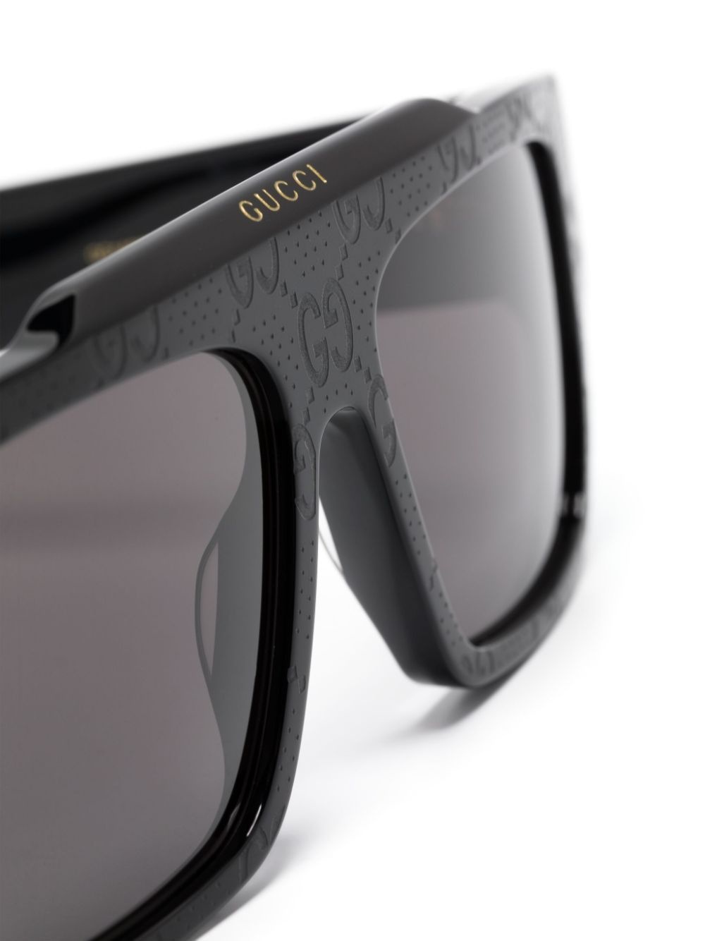 GG-monogram rectangle-frame sunglasses - 3