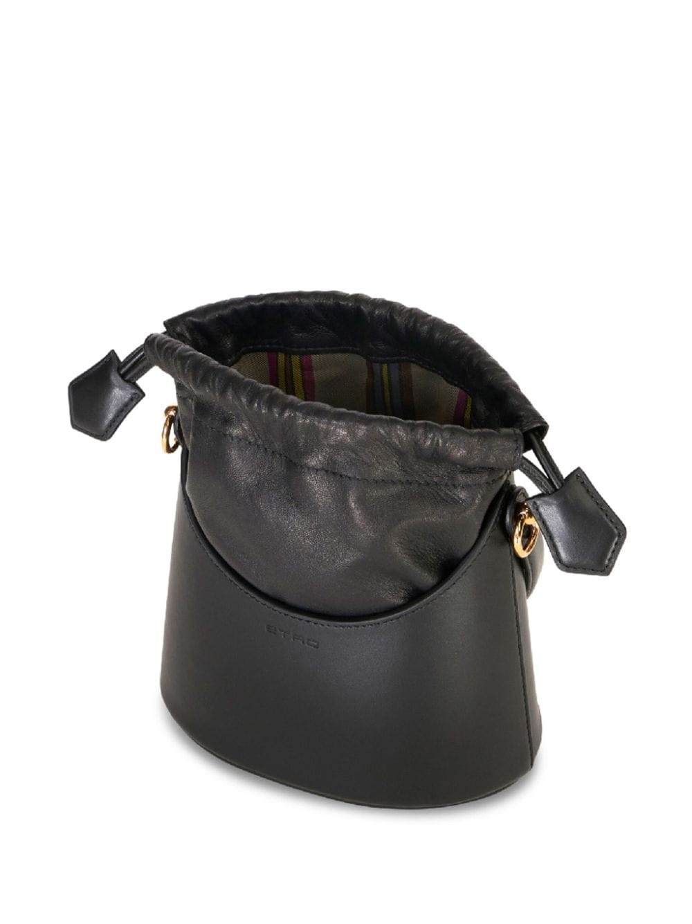Saturno leather bucket bag - 6