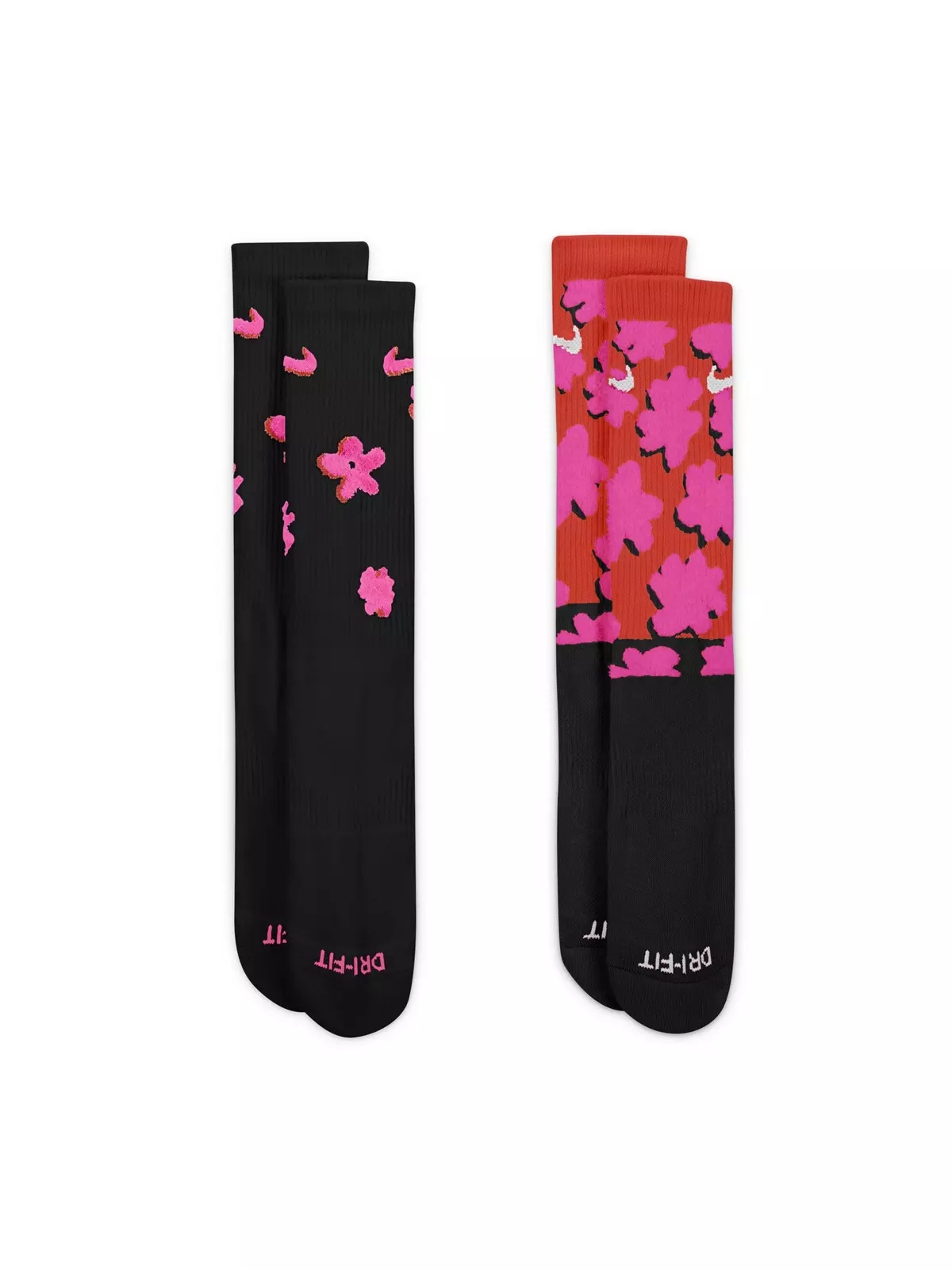 Everyday Plus 2-Pack Socks - Flower Black - 2