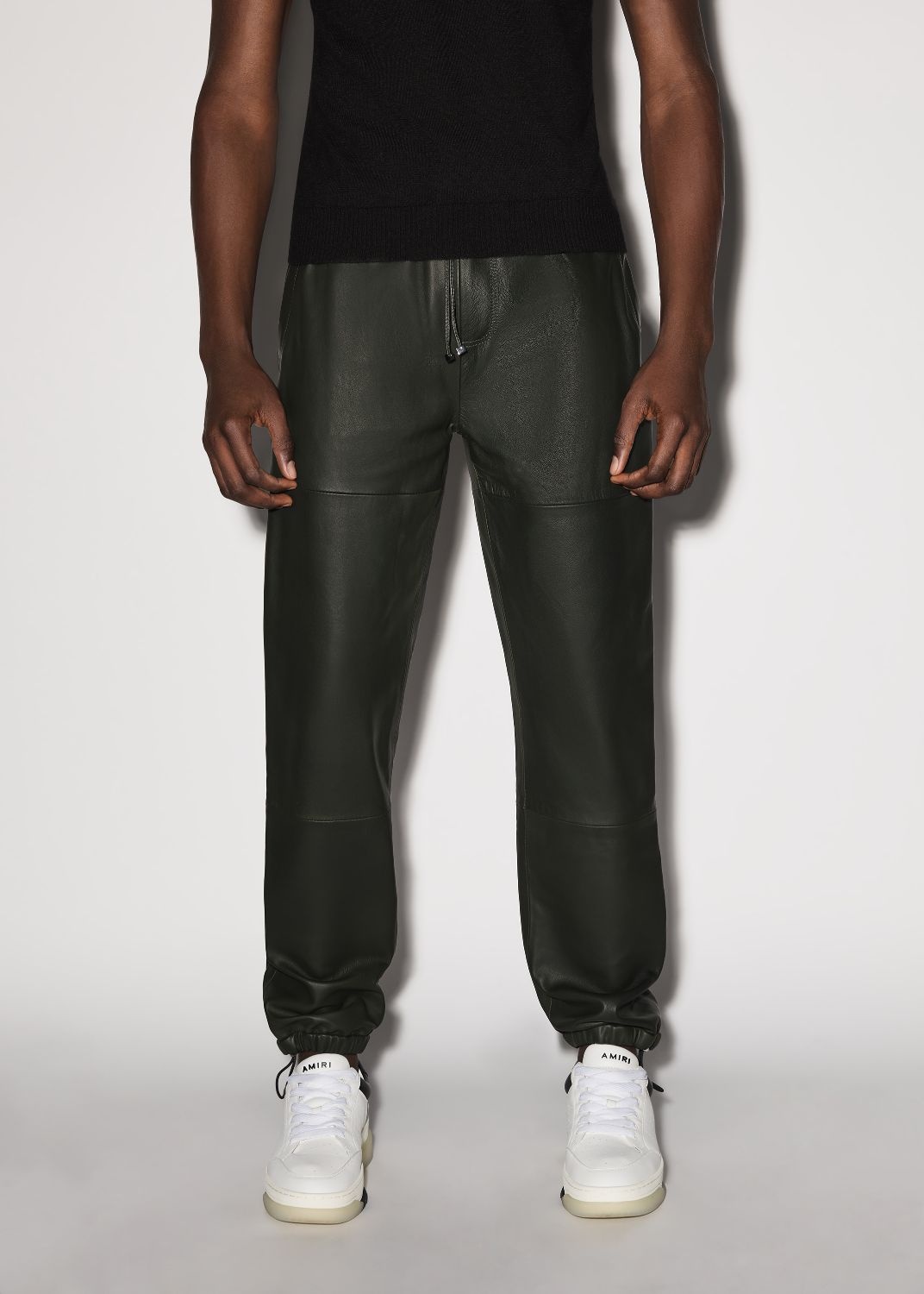 LEATHER JOGGER - 2