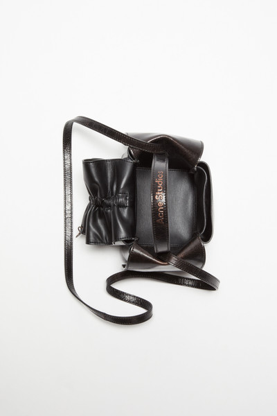 Acne Studios Multipocket mini bag - Dark brown outlook