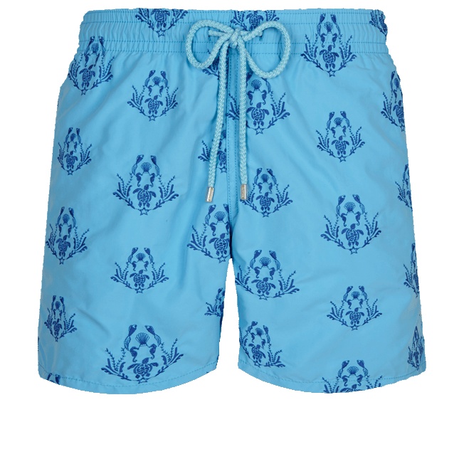 Men Swim Trunks Embroidered Pranayama - Limited Edition - 1