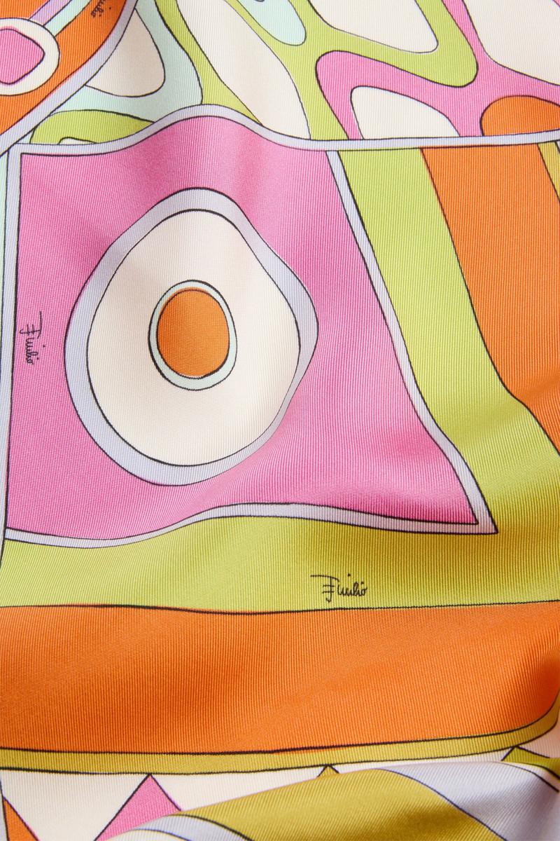 VIVARA PRINT SMALL SILK CARRÈ 4