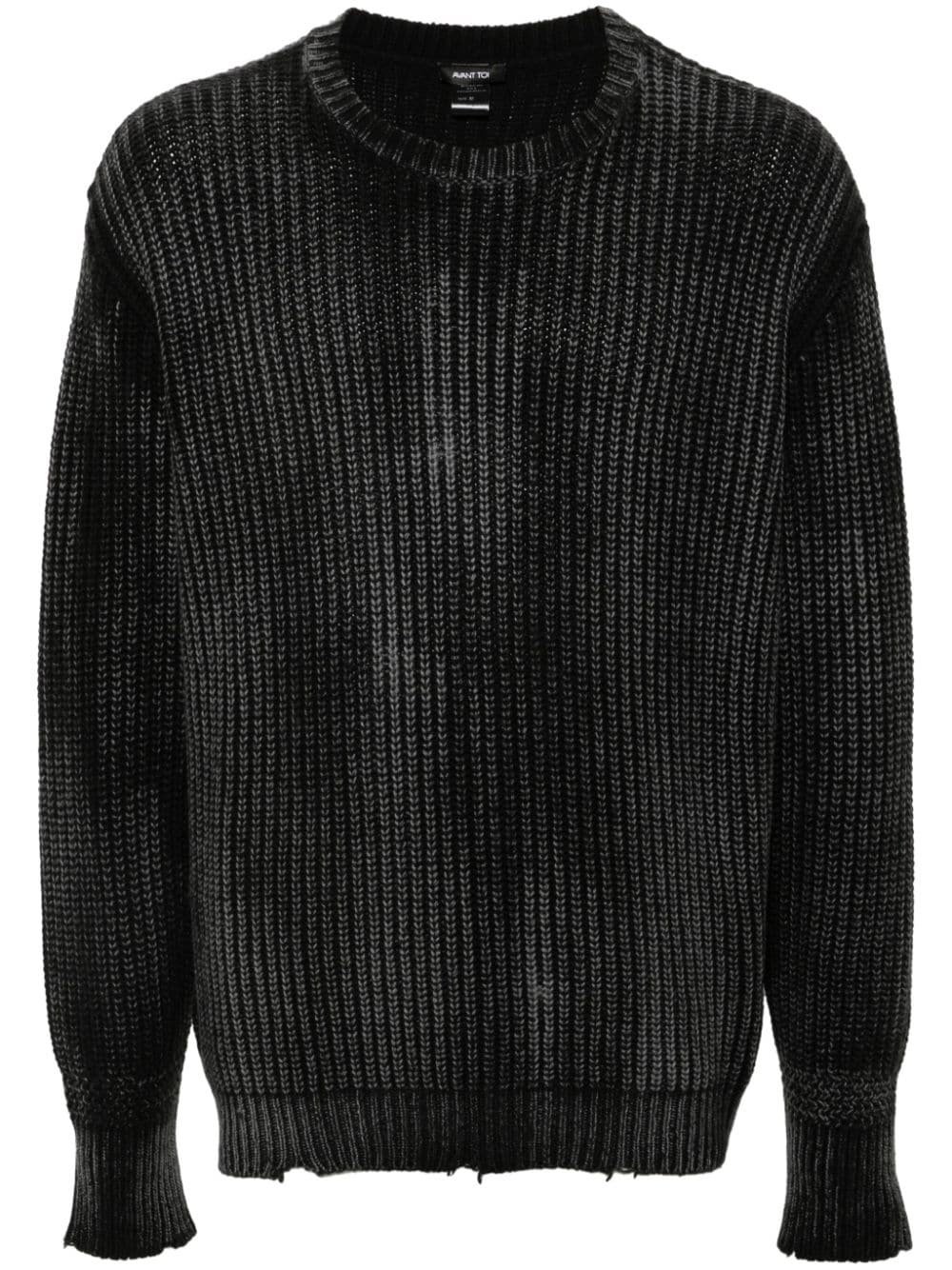 distressed jumper - 1