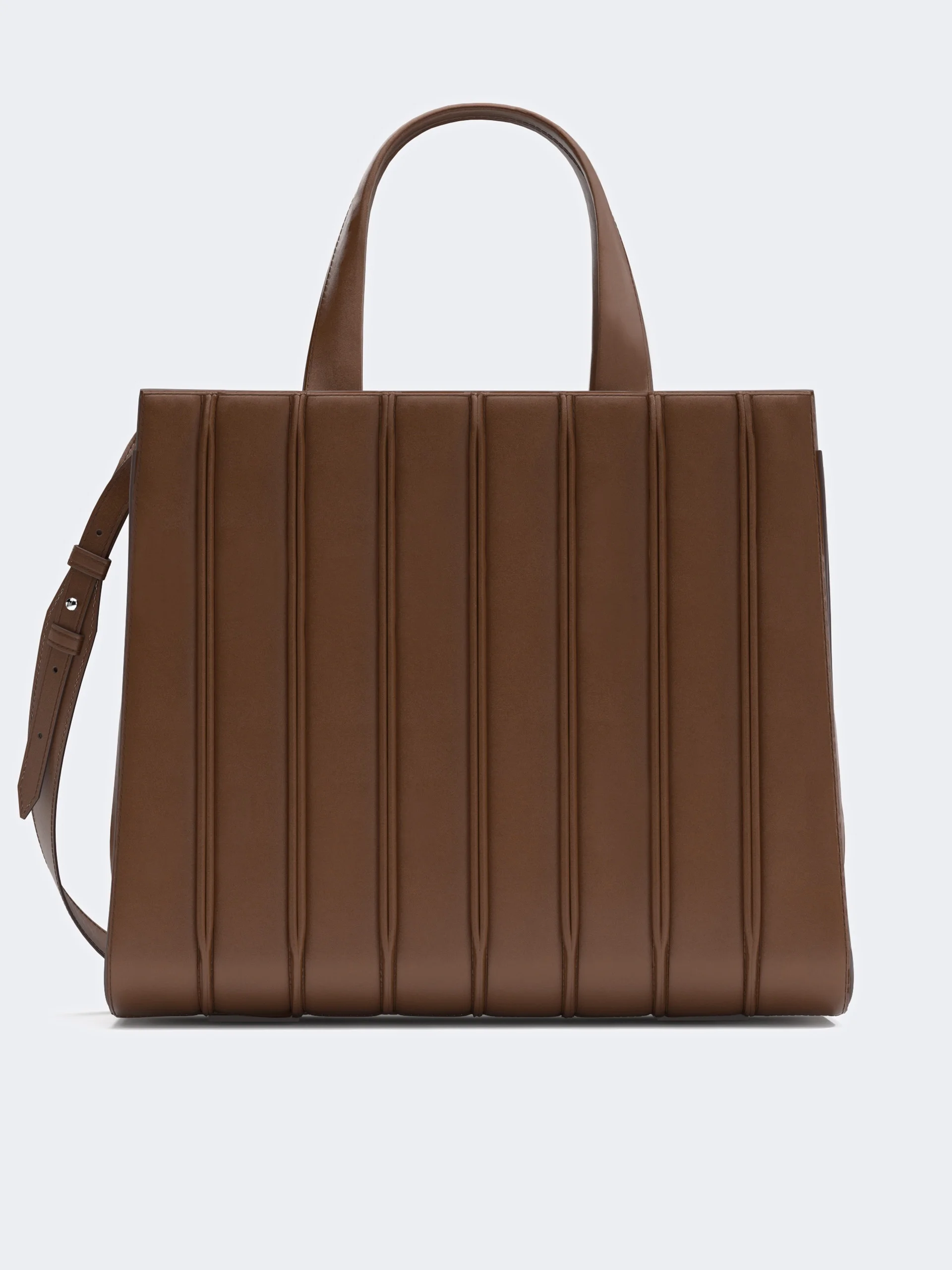 WHITNEYBAG7 Max Mara Whitney Bag 7 - Large - AMBER BROWN - 1