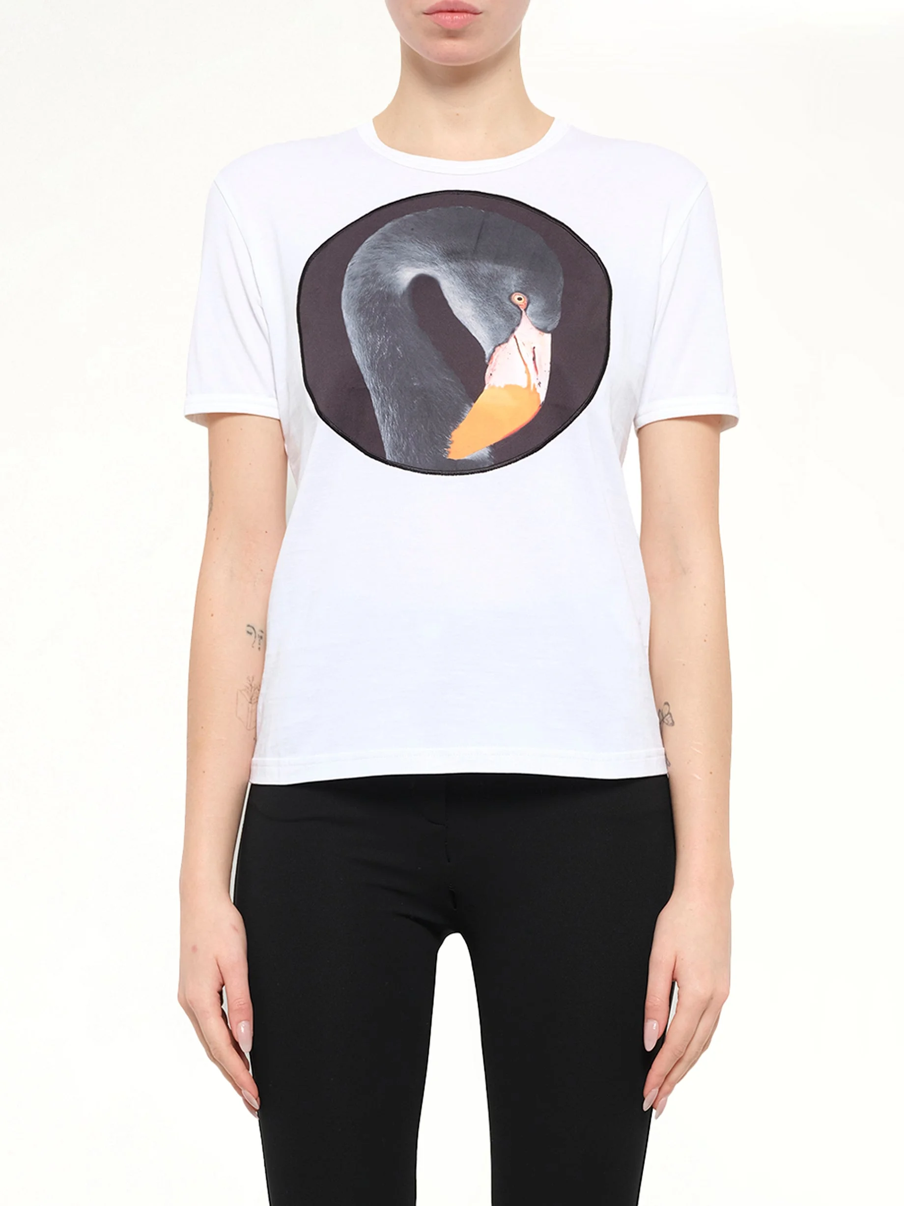 Podium Flamengo T-Shirt in White - 1