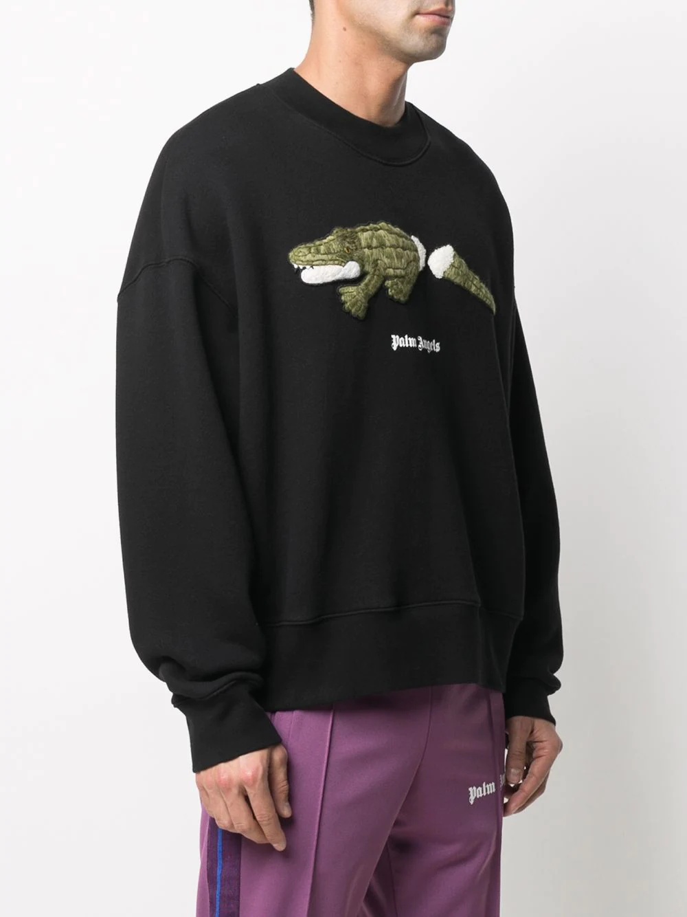 Croco crewneck sweatshirt - 3