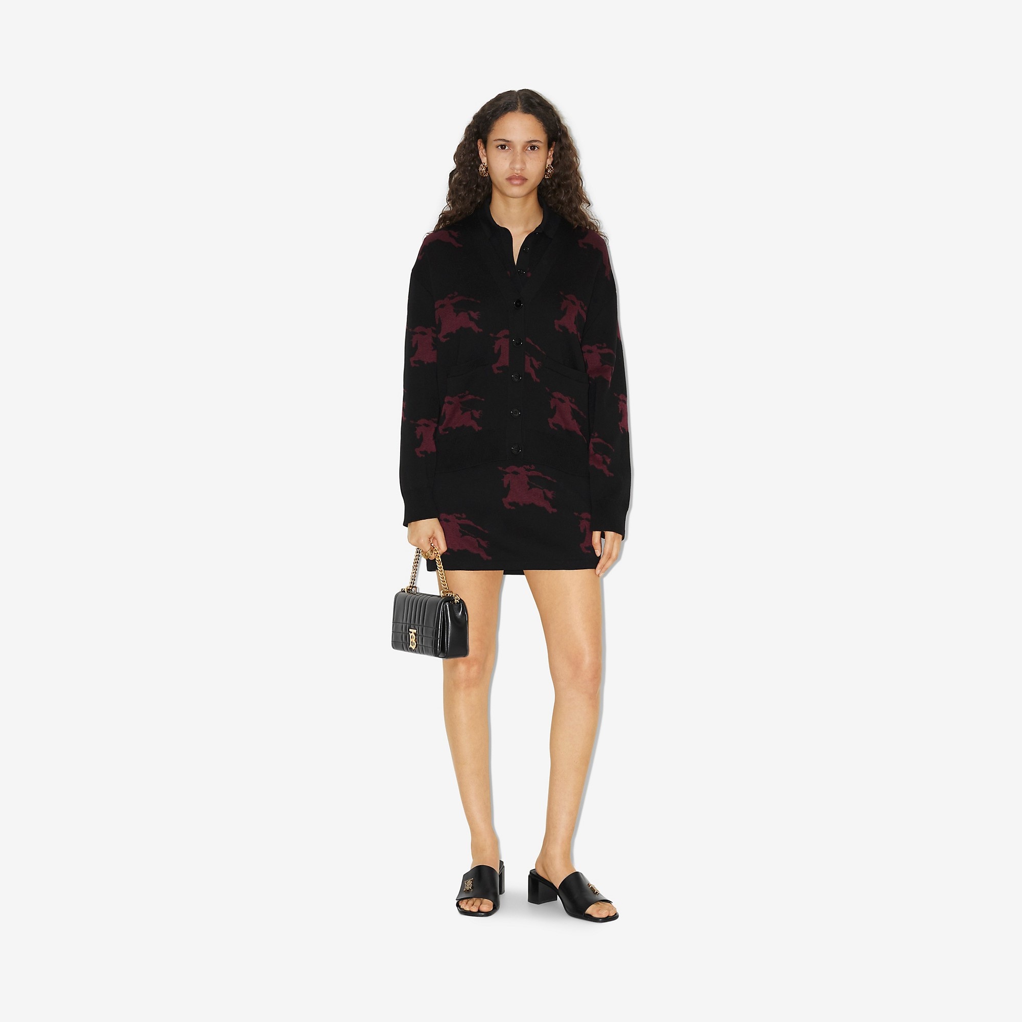 EKD Cotton Silk Jacquard Cardigan - 2