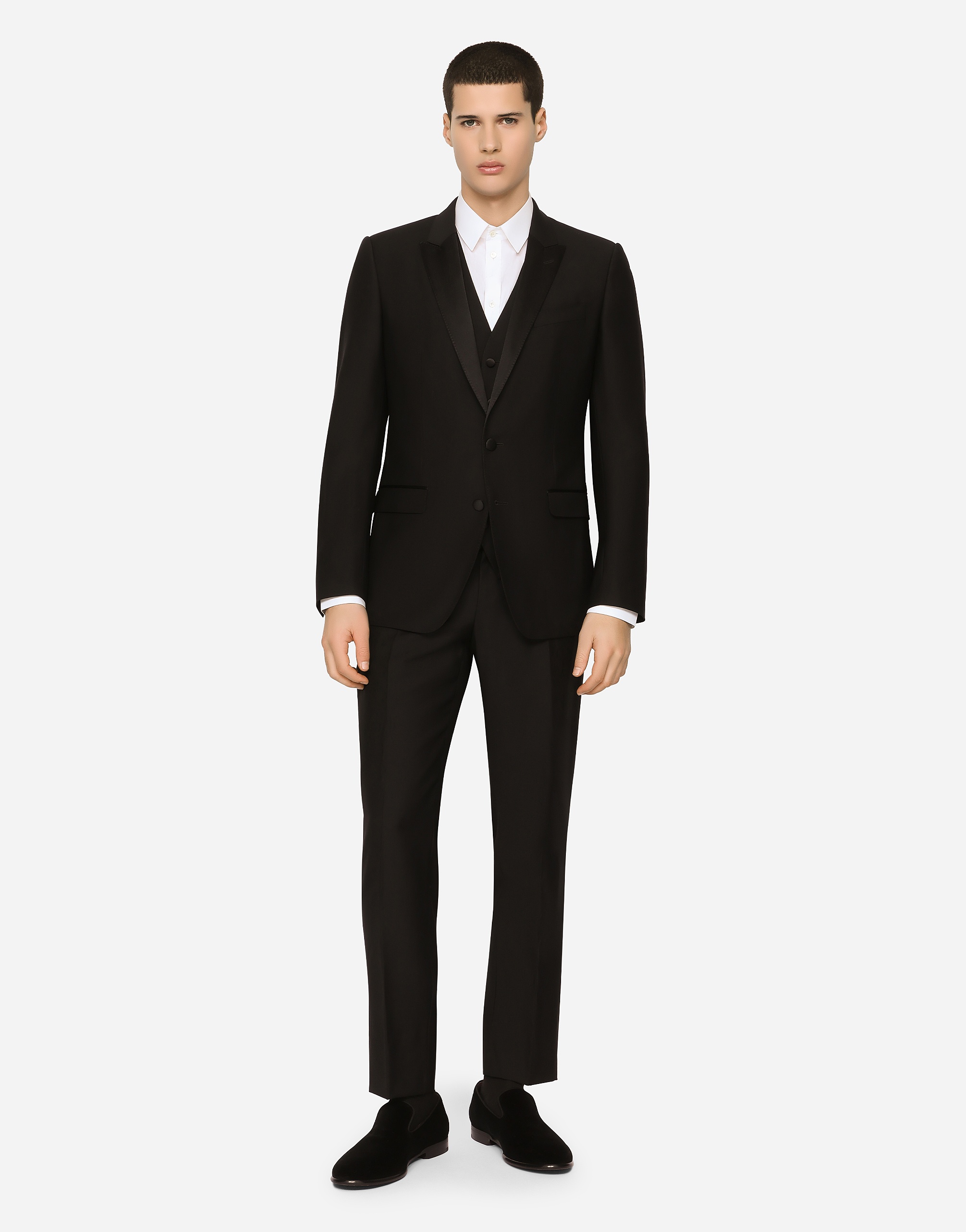 Wool and silk Martini-fit tuxedo suit - 2