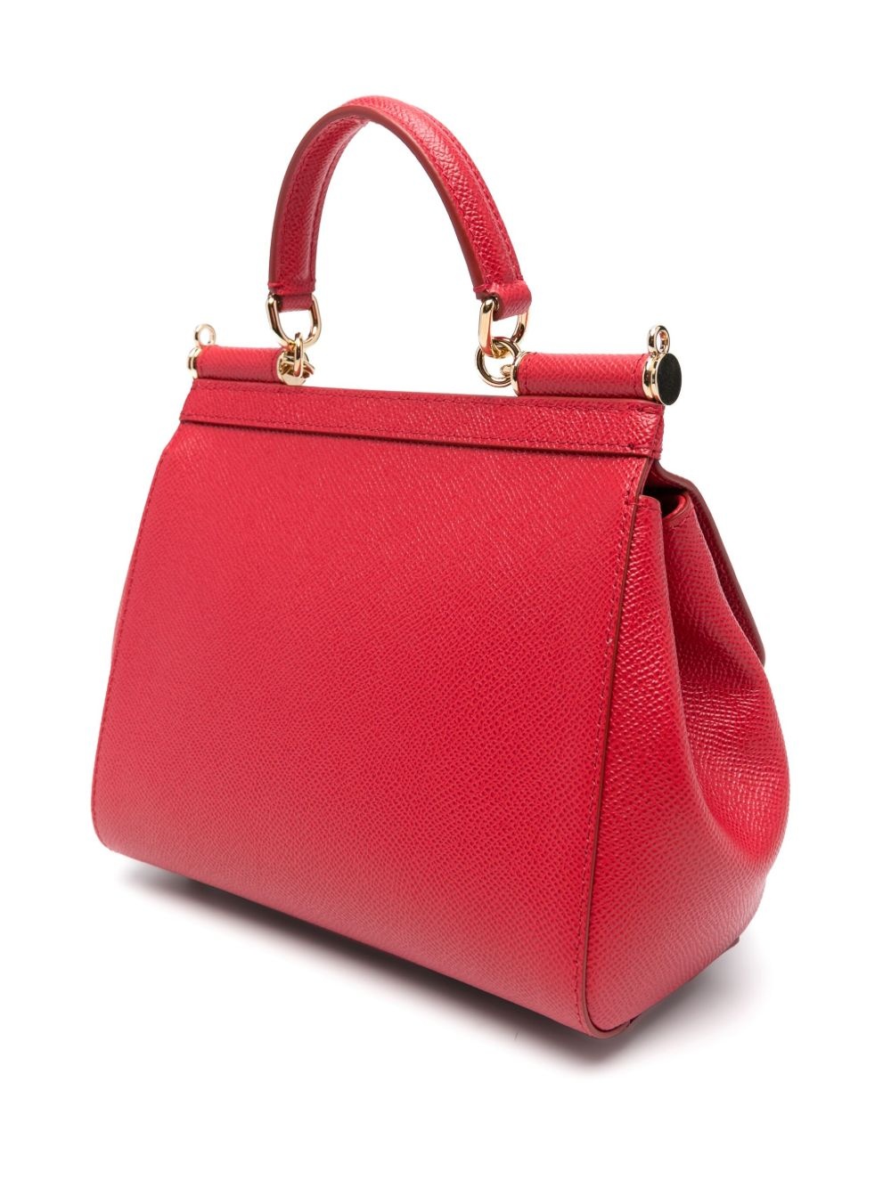 leather tote bag - 3