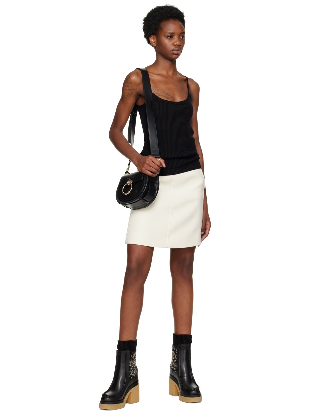 Black Darted Camisole - 4