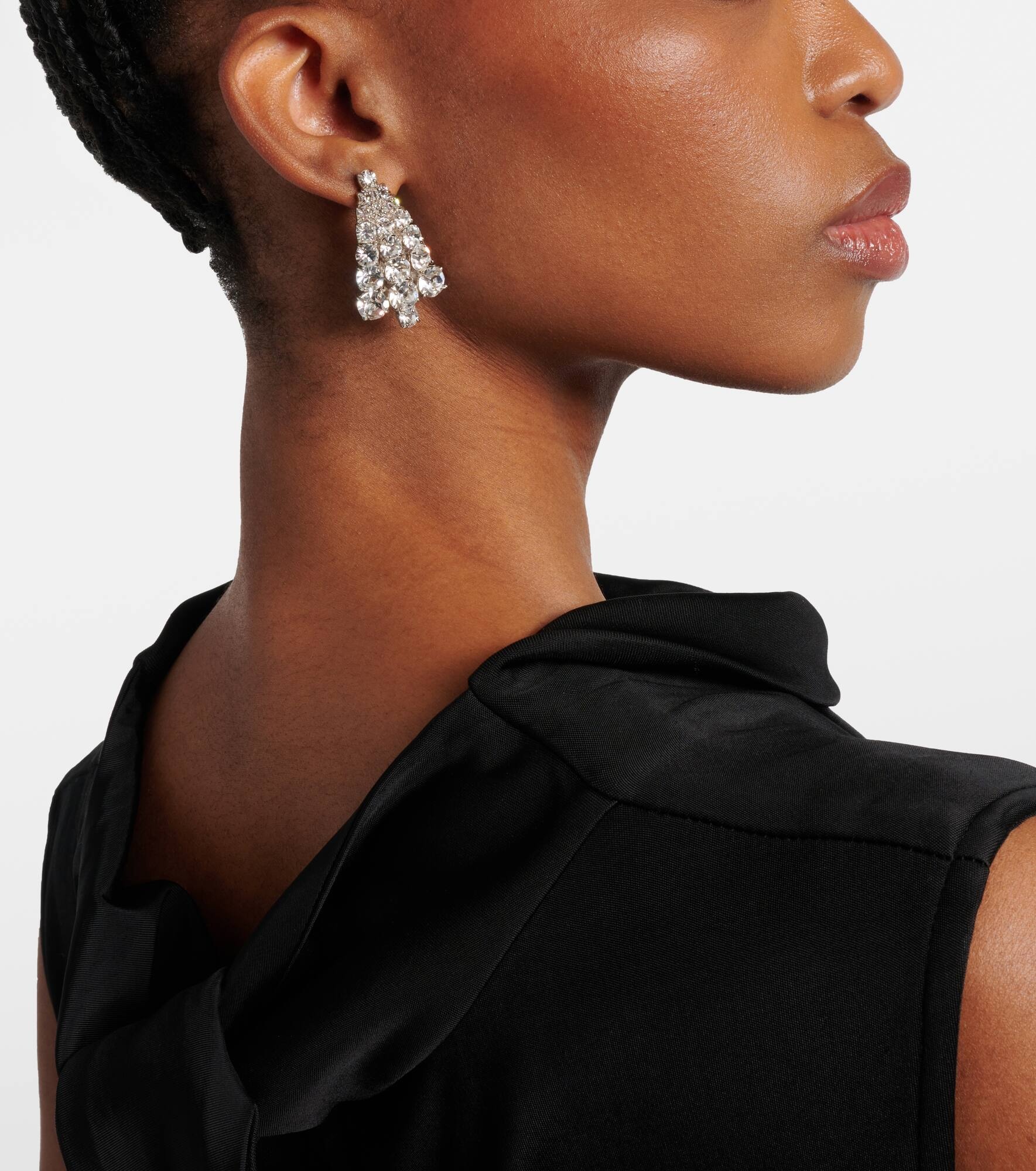 Crystal-embellished earrings - 3
