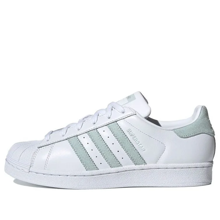 (WMNS) adidas Superstar 'White Vapour Green' EE7401 - 1