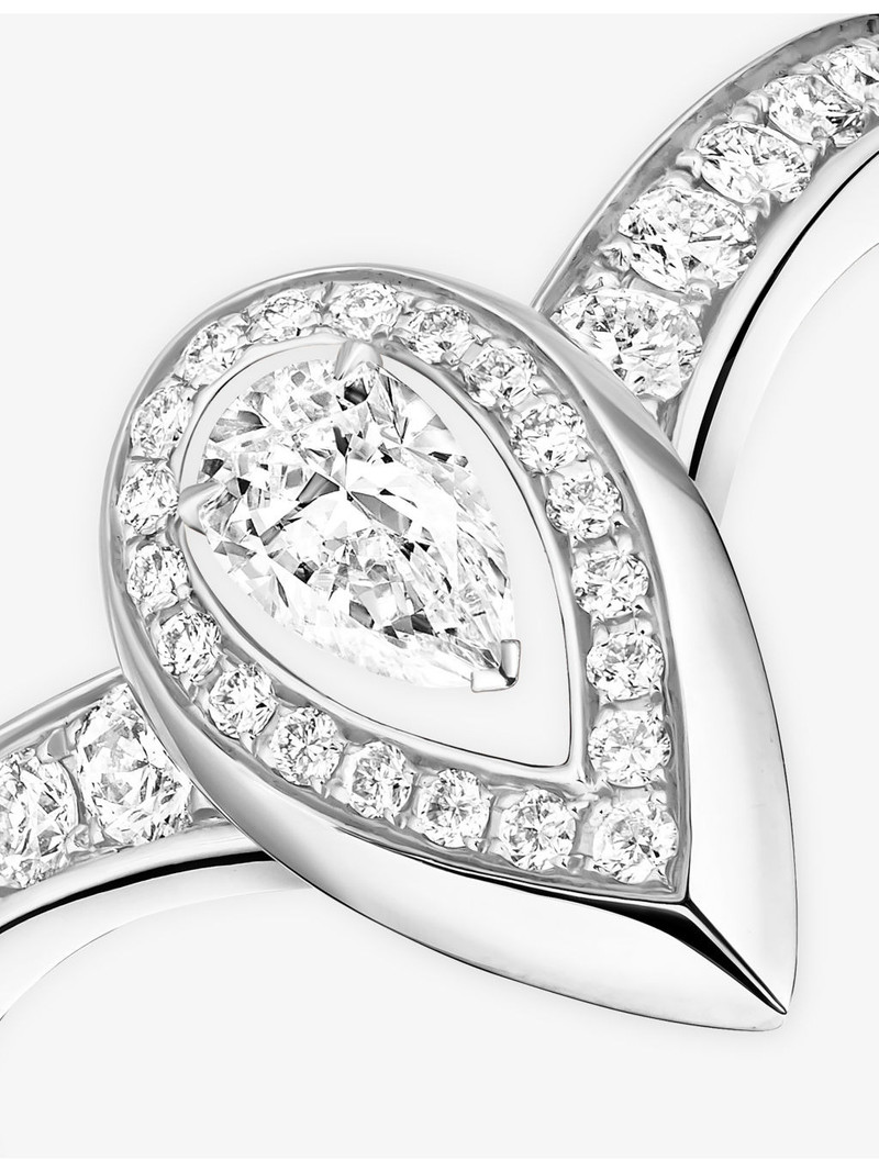 Fiery 0.10ct 18ct Gold And 0.35ct Diamond Ring 3