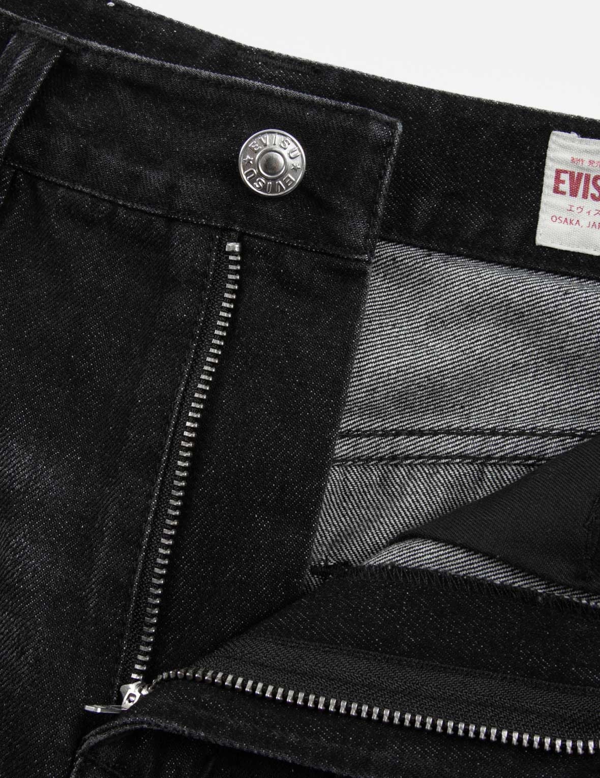 SEAGULL EMBROIDERY DETACHABLE CUTOUT FASHION FIT JEANS - 8