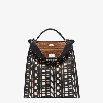 FENDI Black leather bag outlook