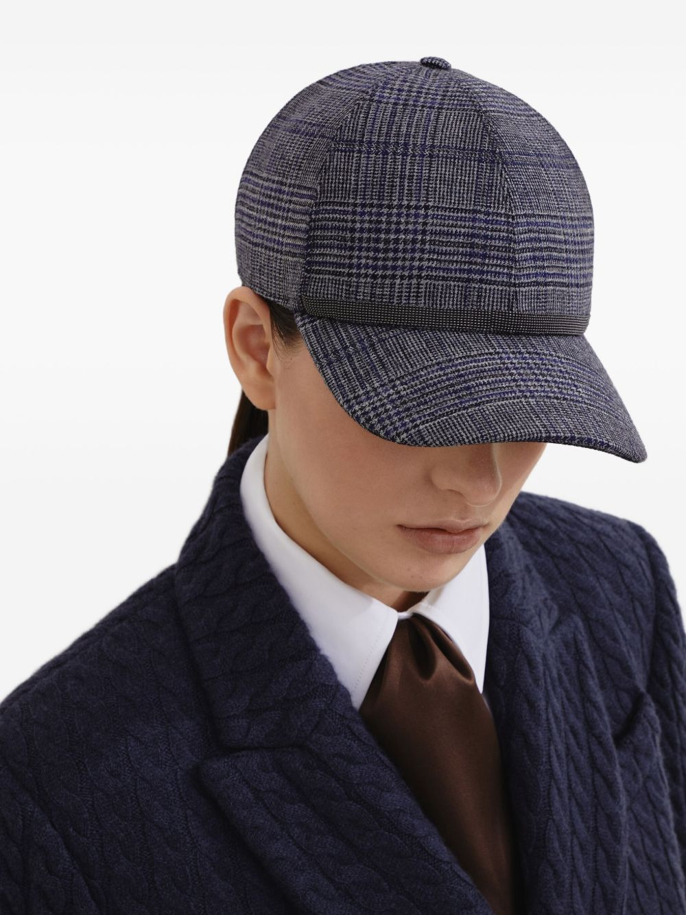 Prince of Wales check baseball cap - 5