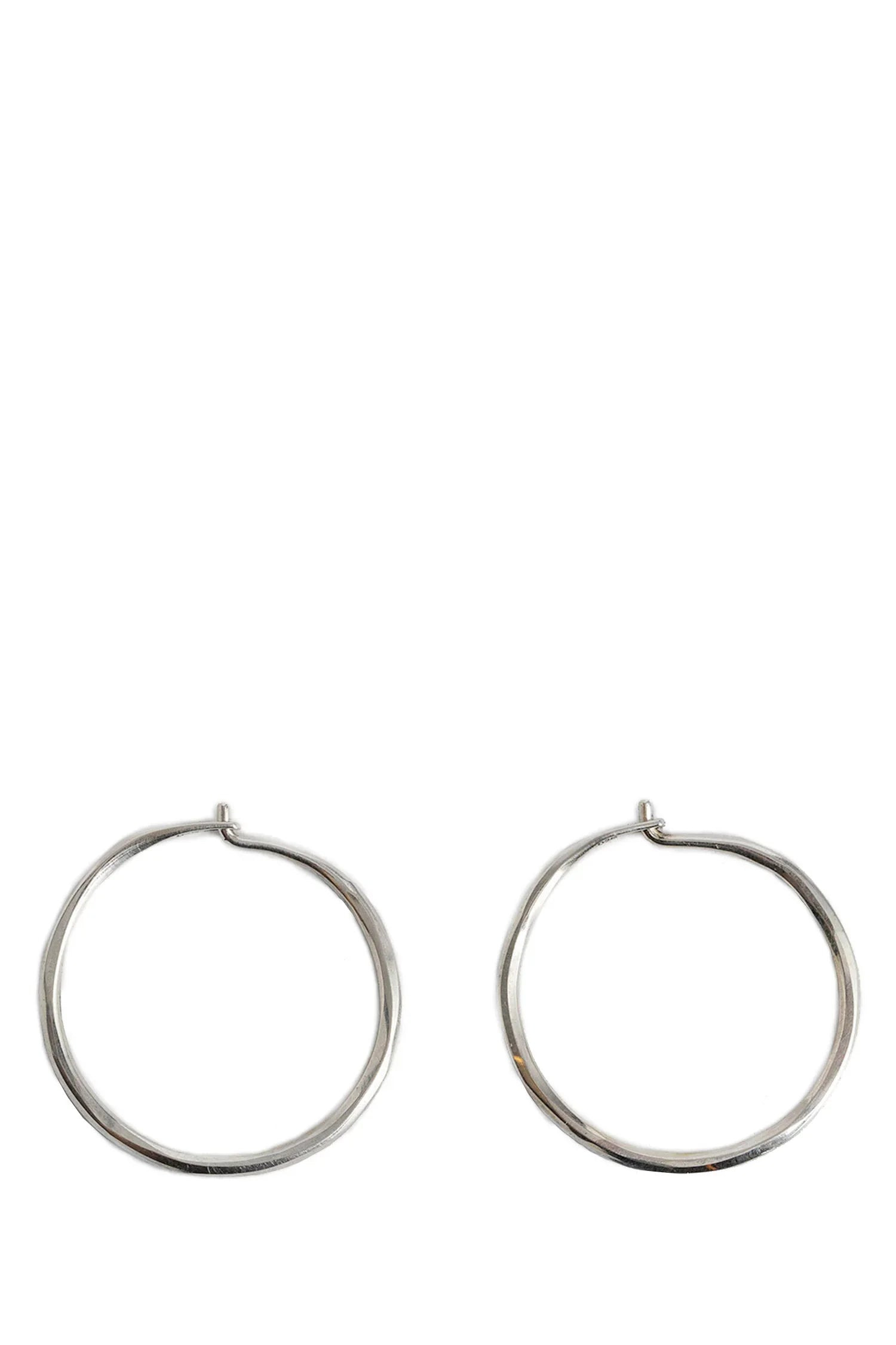 Hammered-Hoop-Earrings - 1