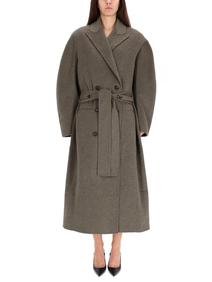 Jacquemus Women Trench Coat "D'homme Curvio" - 1