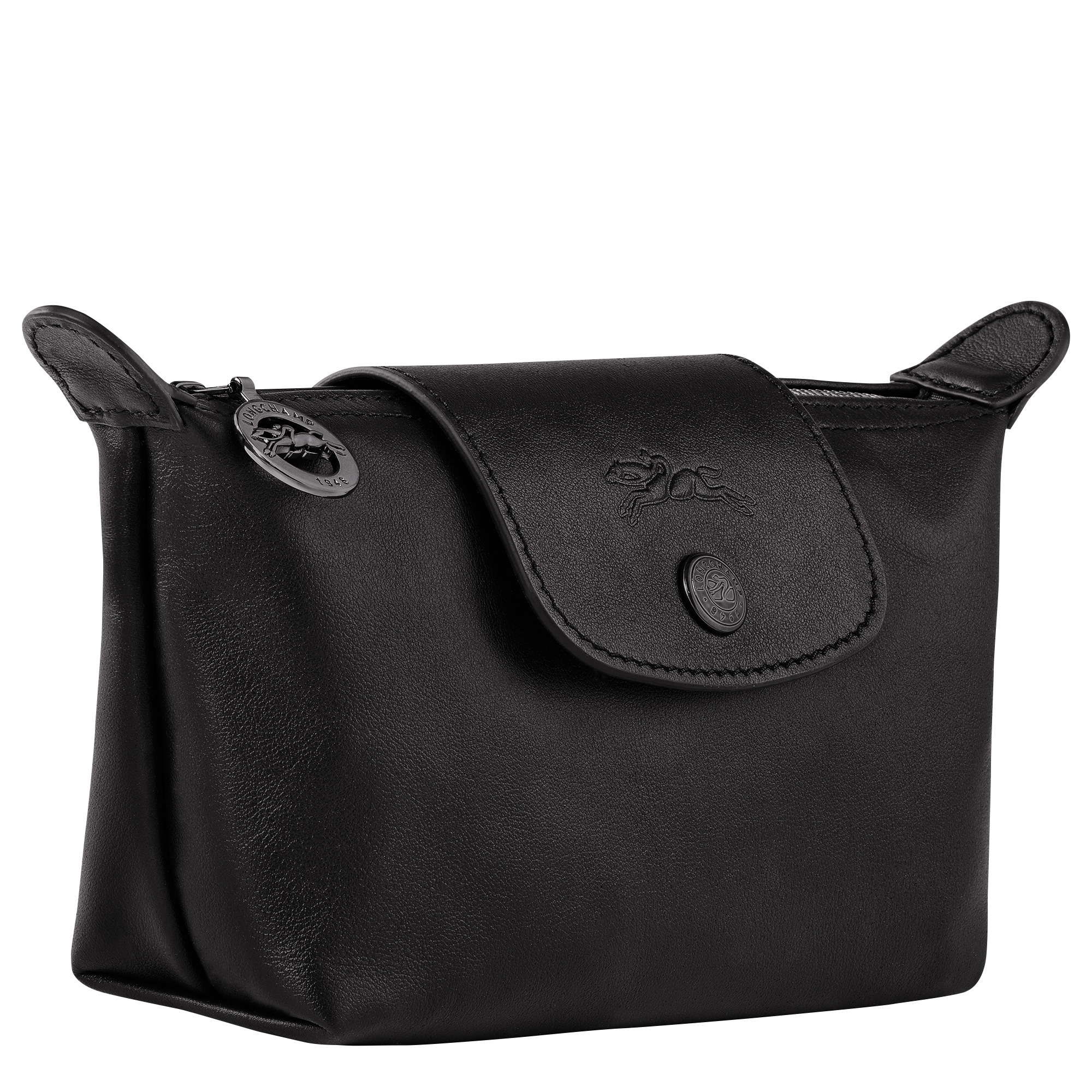 Le Pliage Xtra Pouch Black - Leather - 2