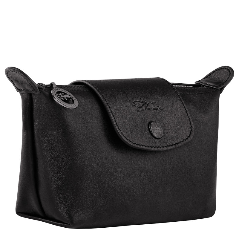 Longchamp Le Pliage Xtra Pouch Black - Leather outlook