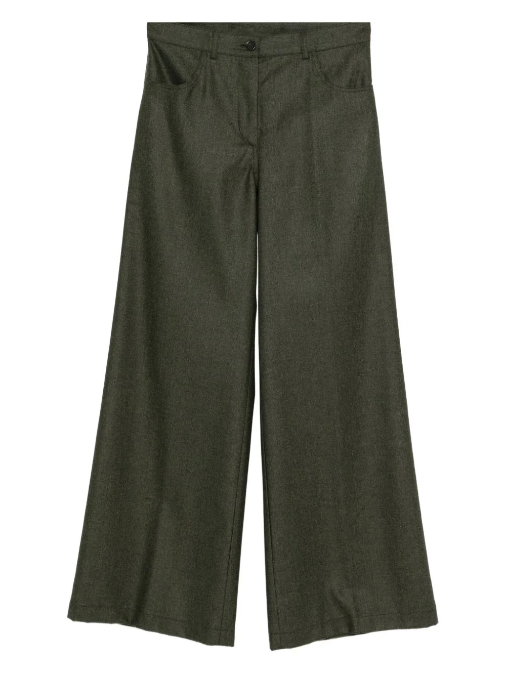 belt-loop trousers - 1