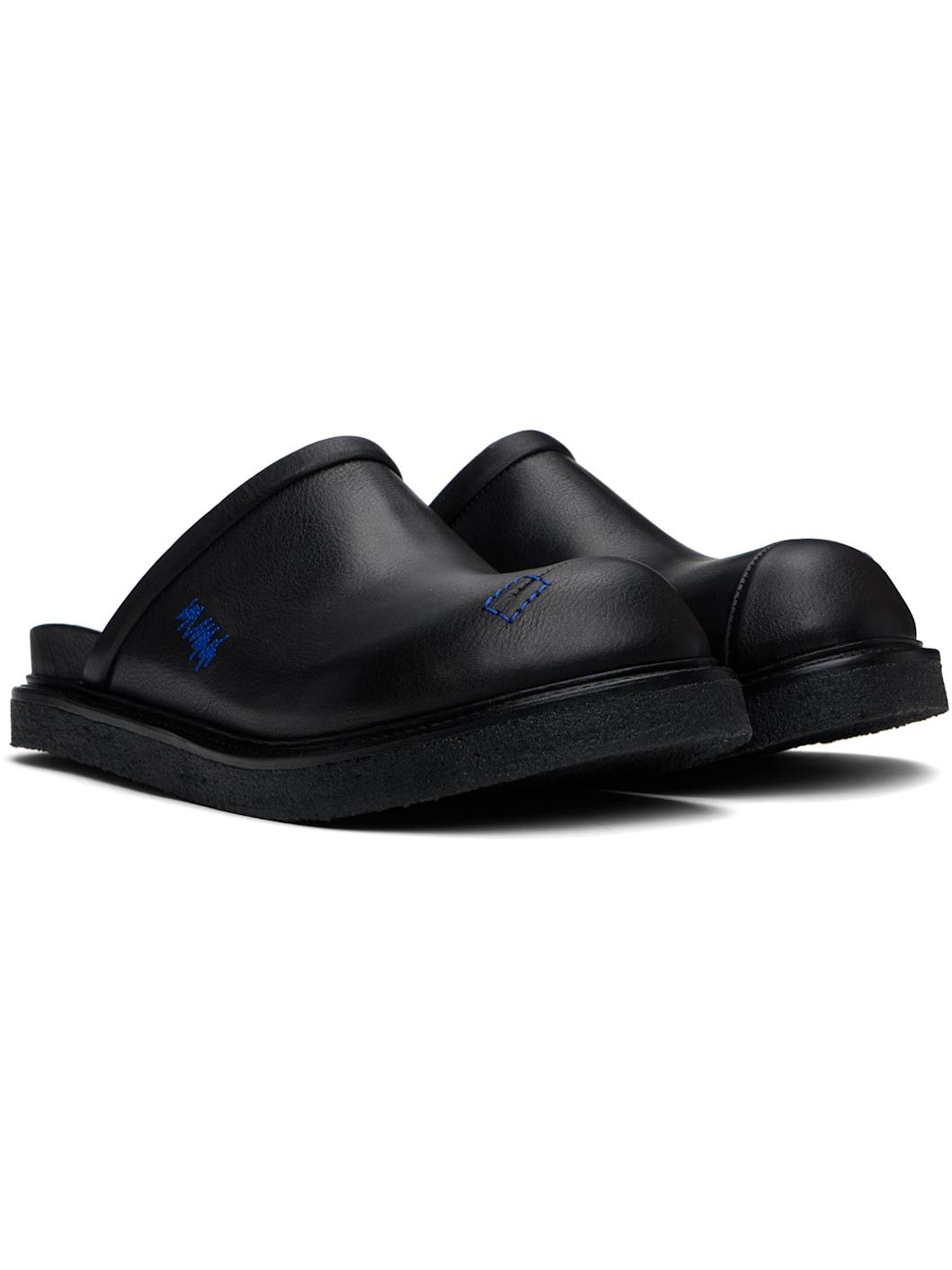 Black Curve Sabot 02 Slip-on Loafers - 4