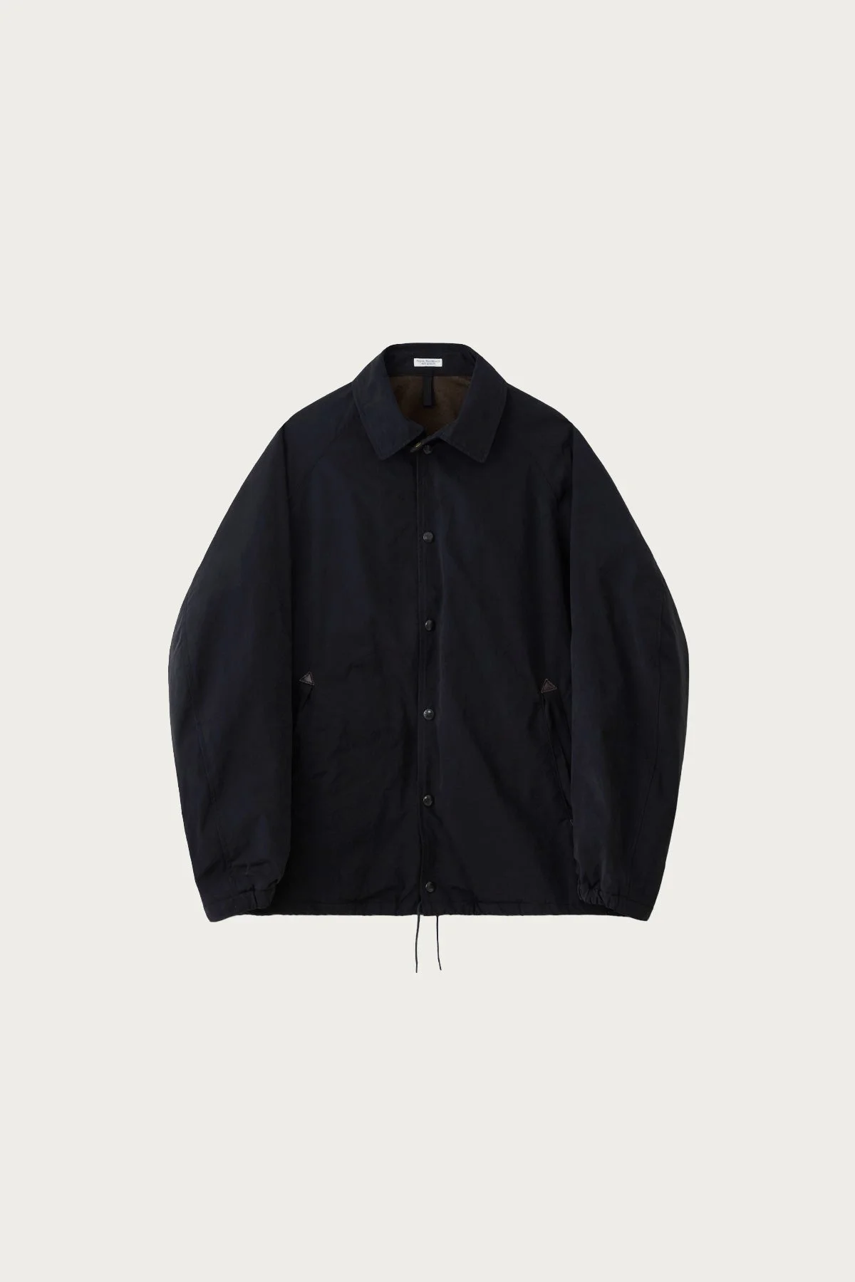 Waxed Cloth Field Coach Jacket - Ink Navy - 1