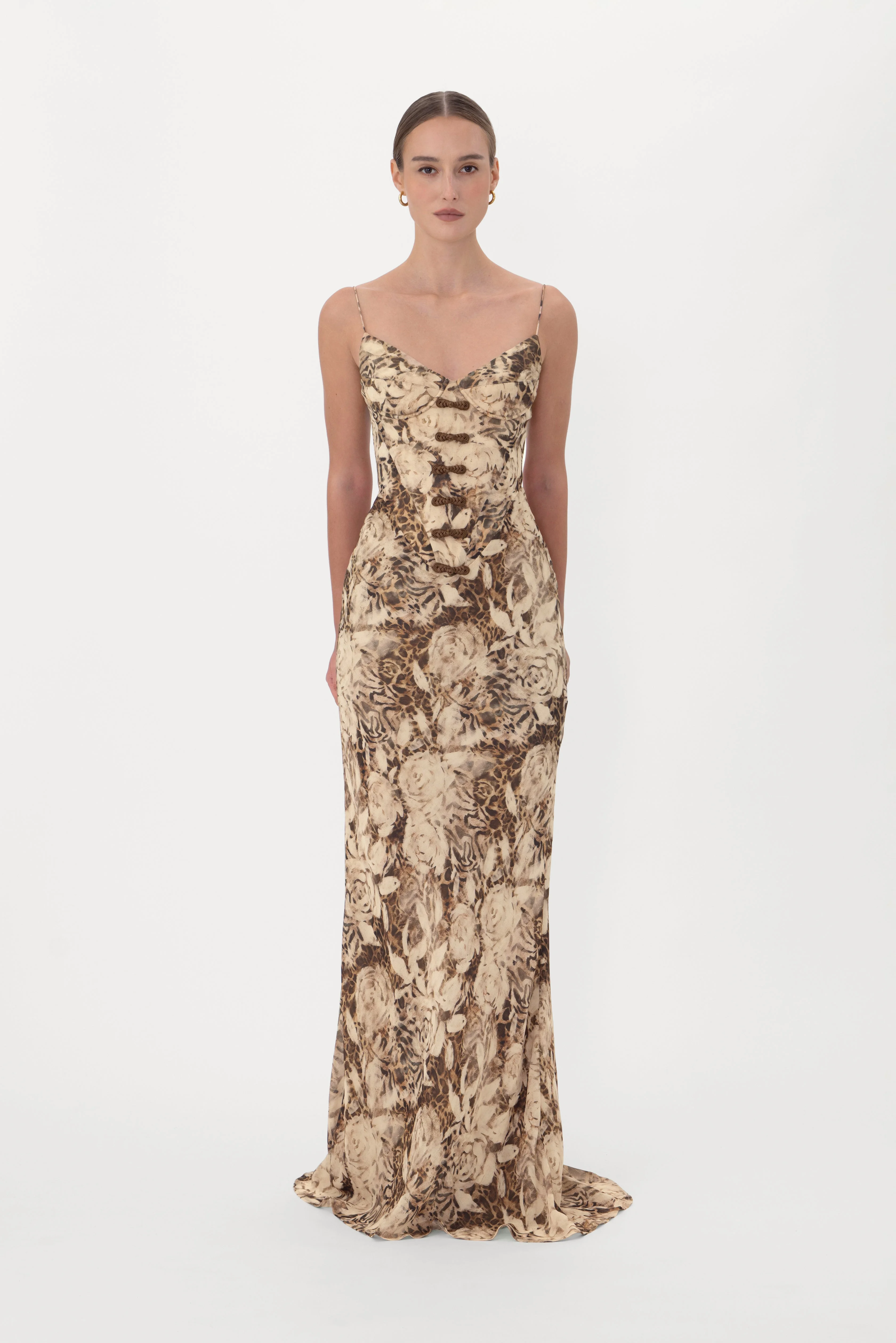 NEYLA CHIFFON DRESS - 1