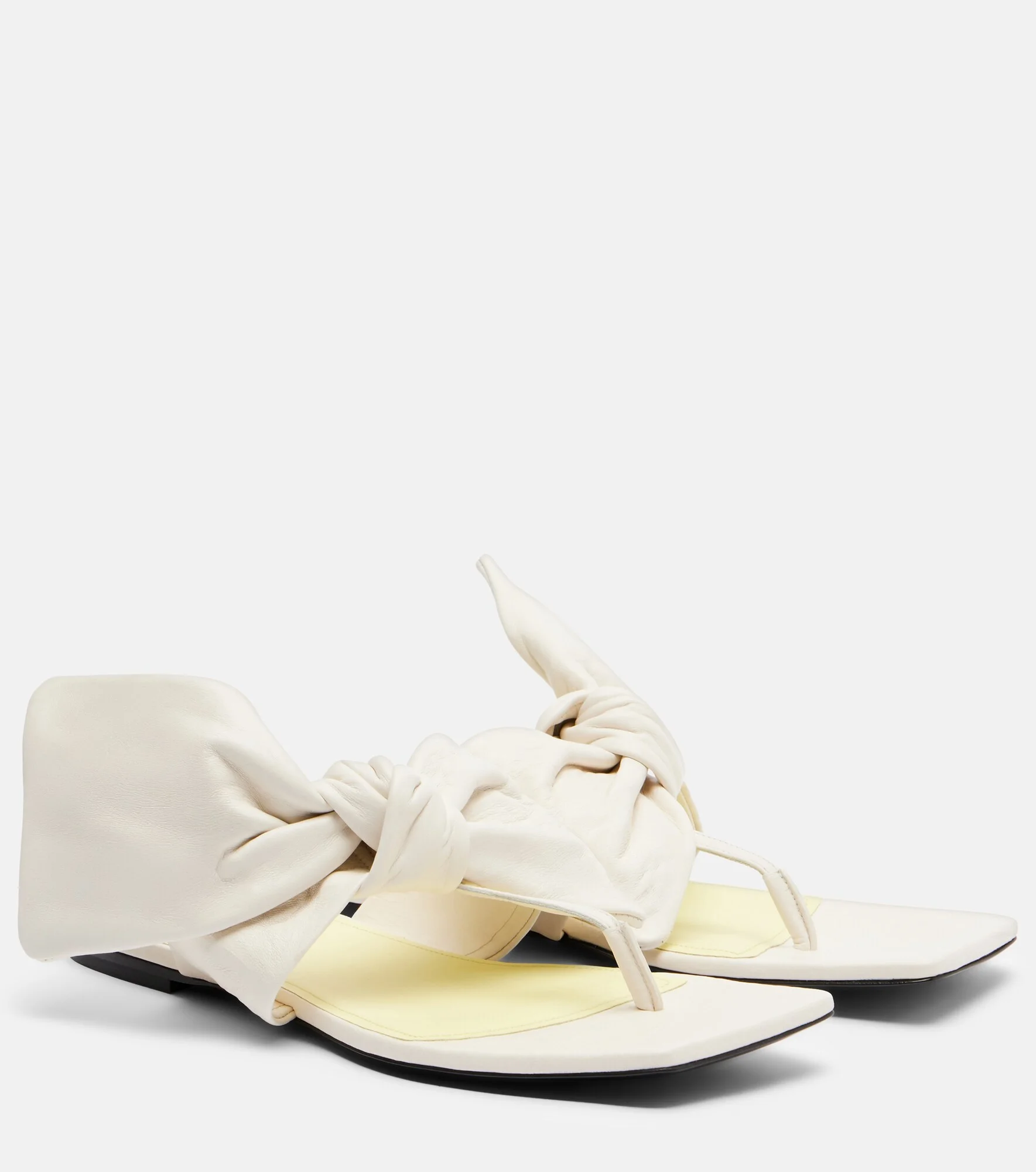 Boudoir Bow leather sandals - 1