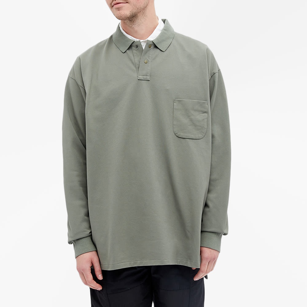 Nanamica Polo Collar Sweat - 5