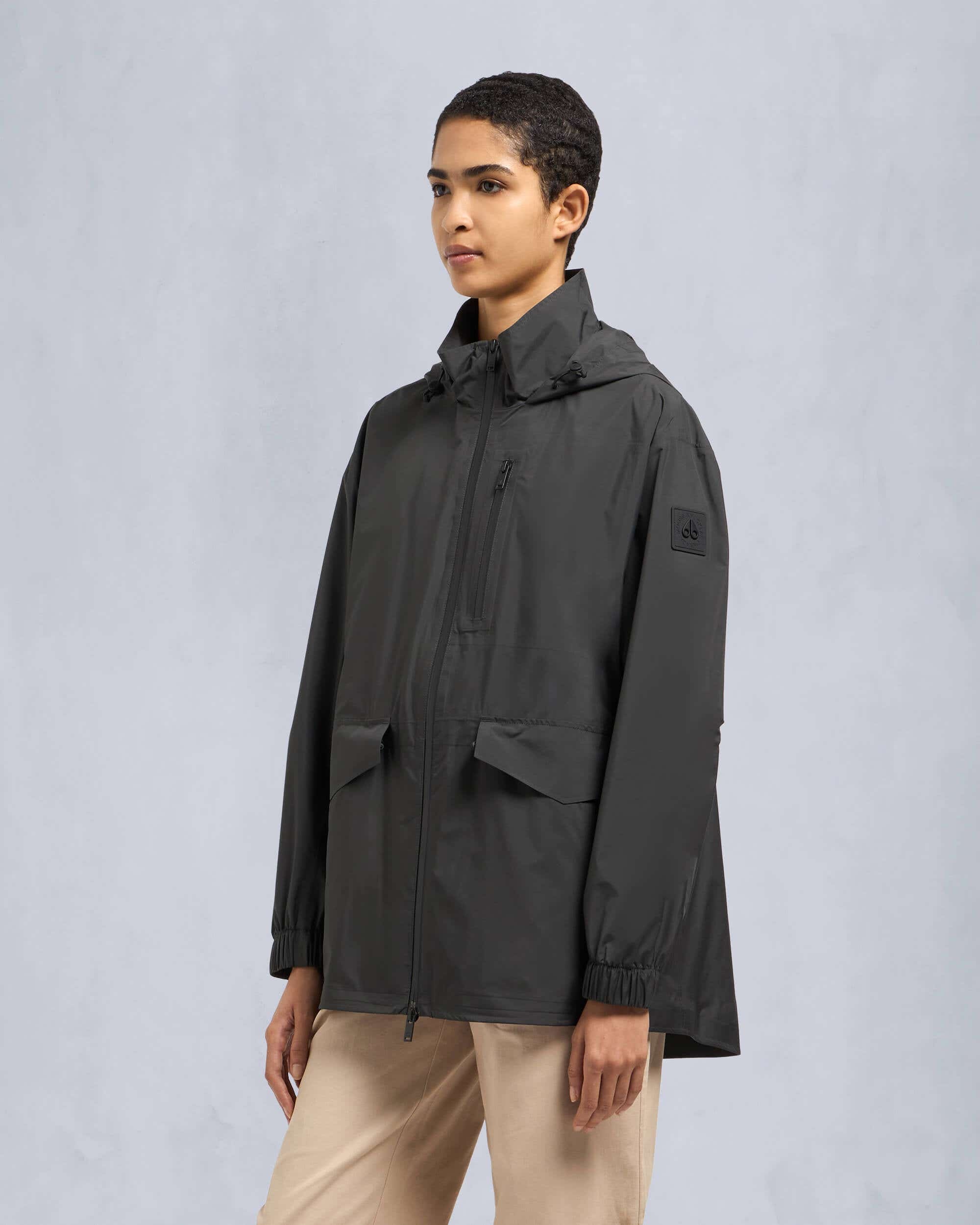 NADIA SHORT RAIN JACKET - 3