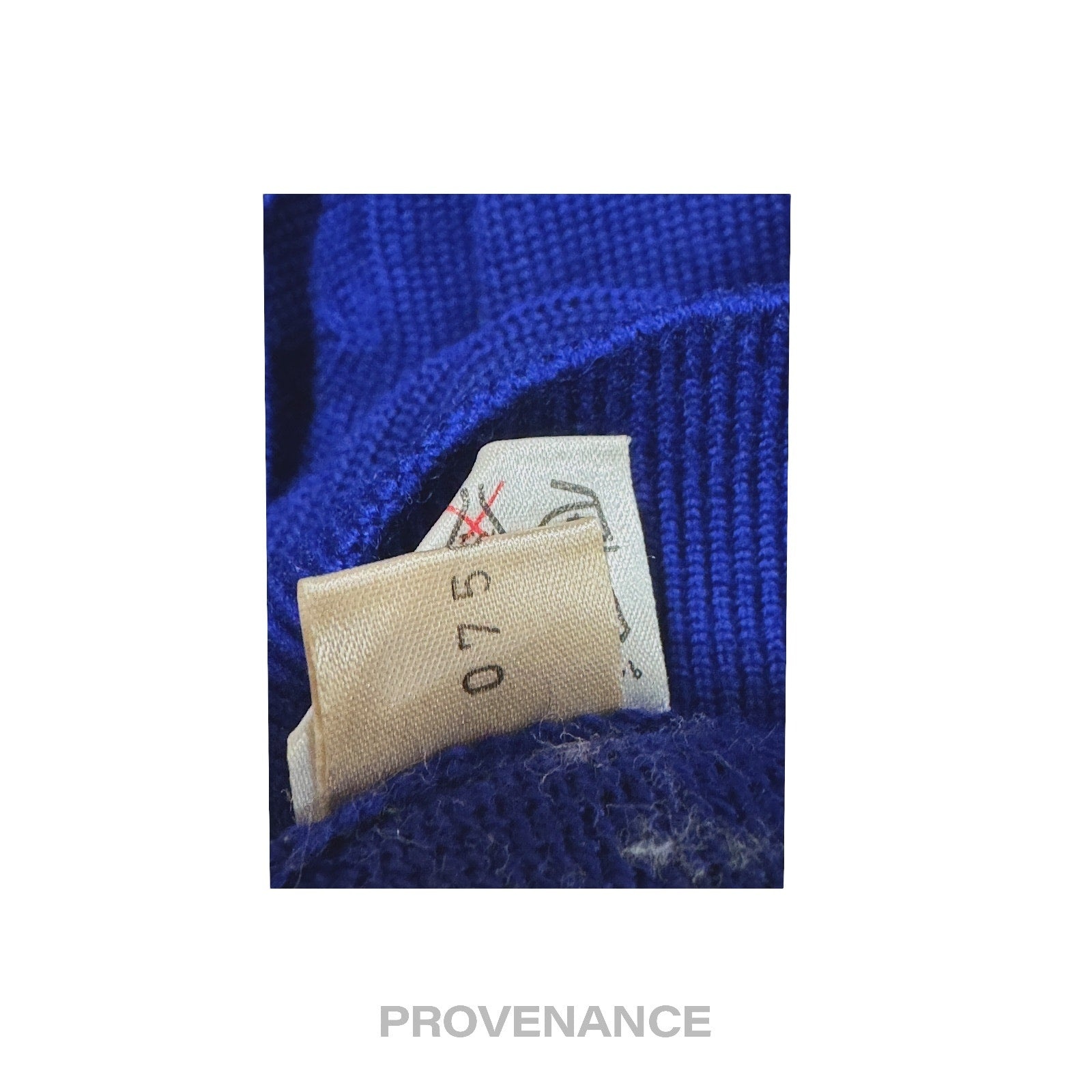 Balenciaga Sports Golf Crewneck Wool Sweatshirt - Blue L - 9
