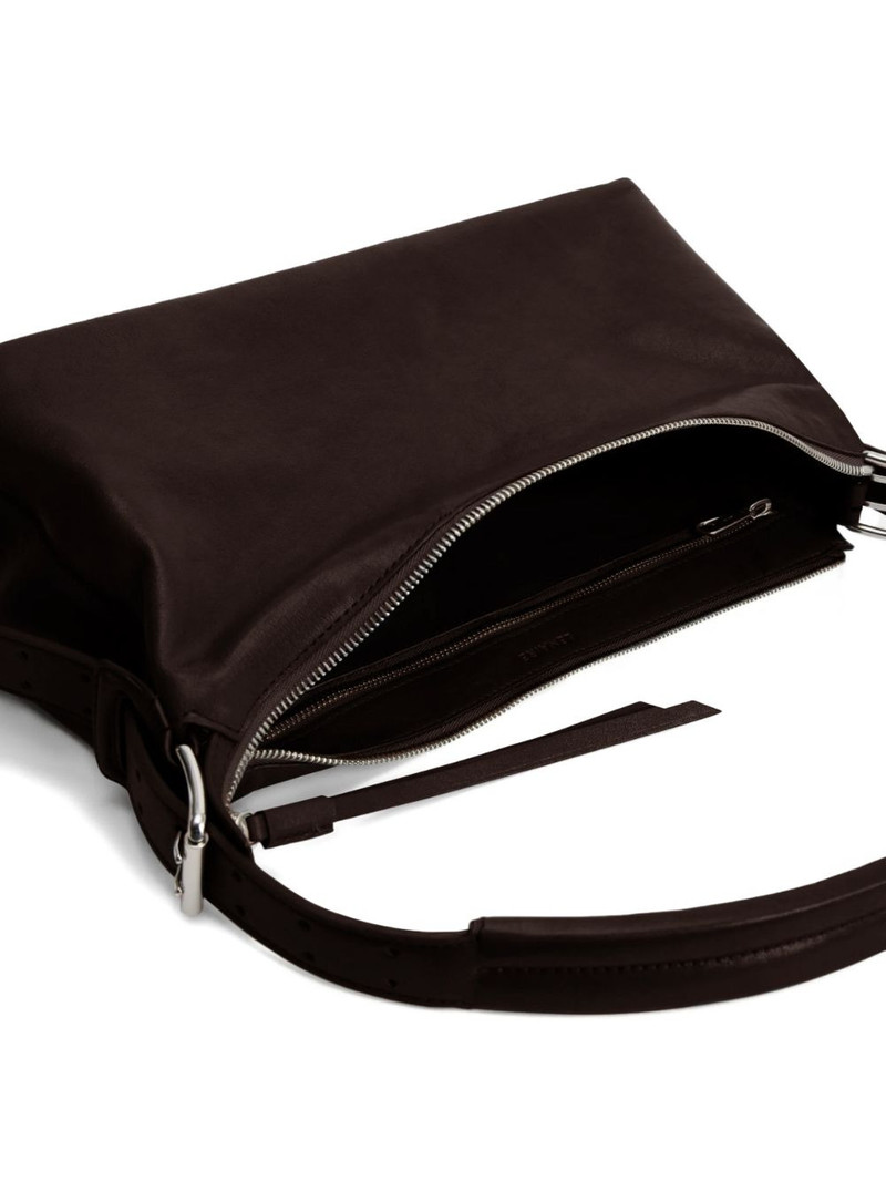 belted leather shoulder bag 4