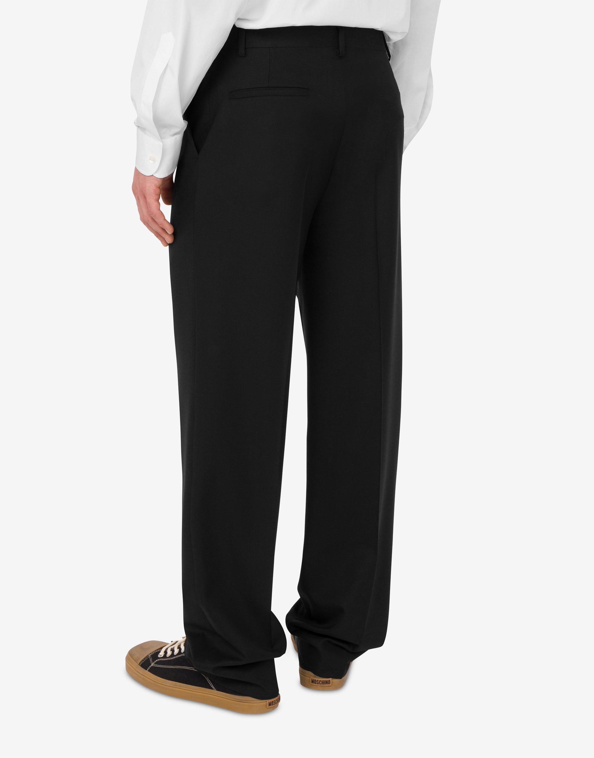WOOL CANVAS PANTS - 3